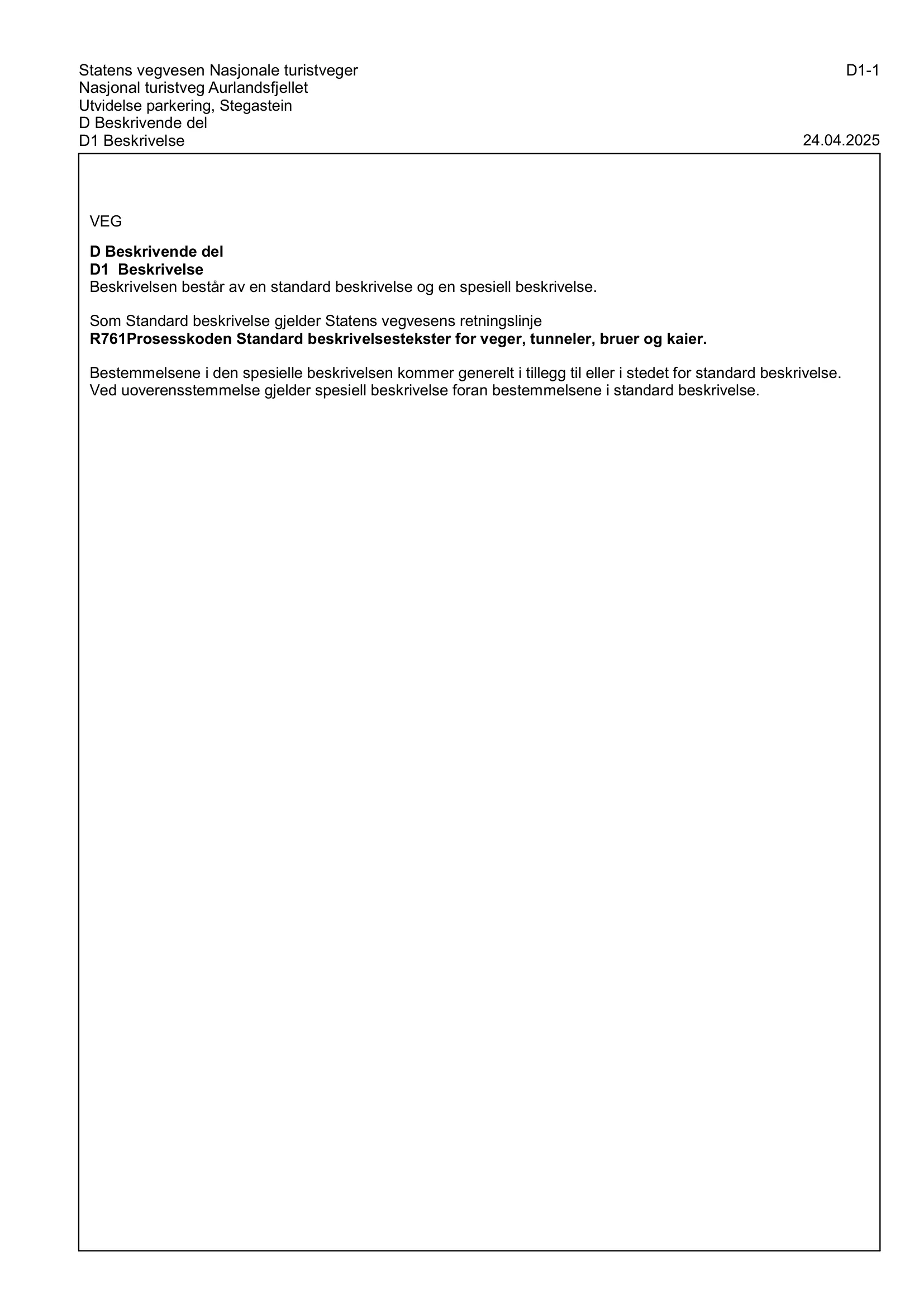 Kravspesifikasjon