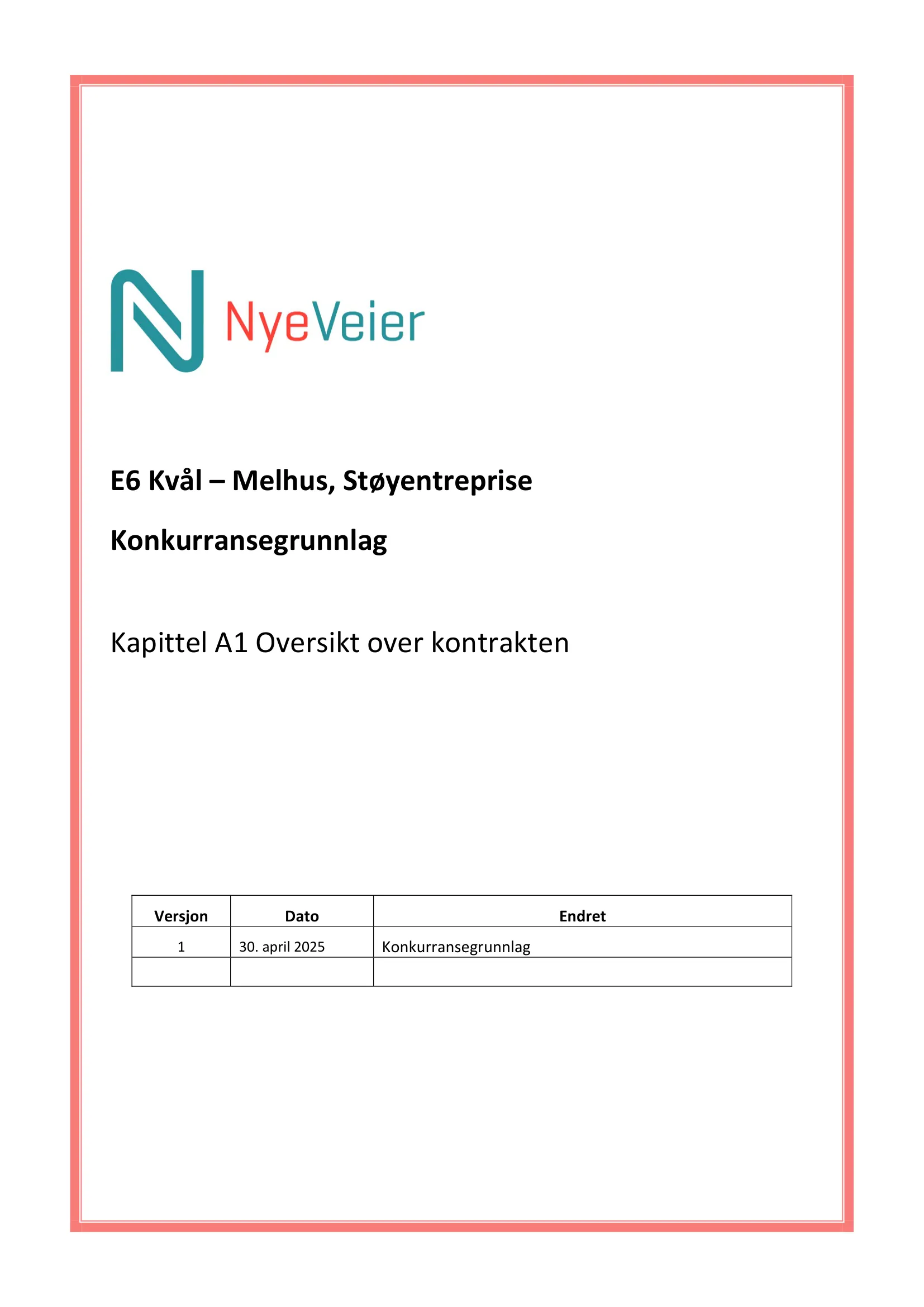 Konkurransebeskrivelse