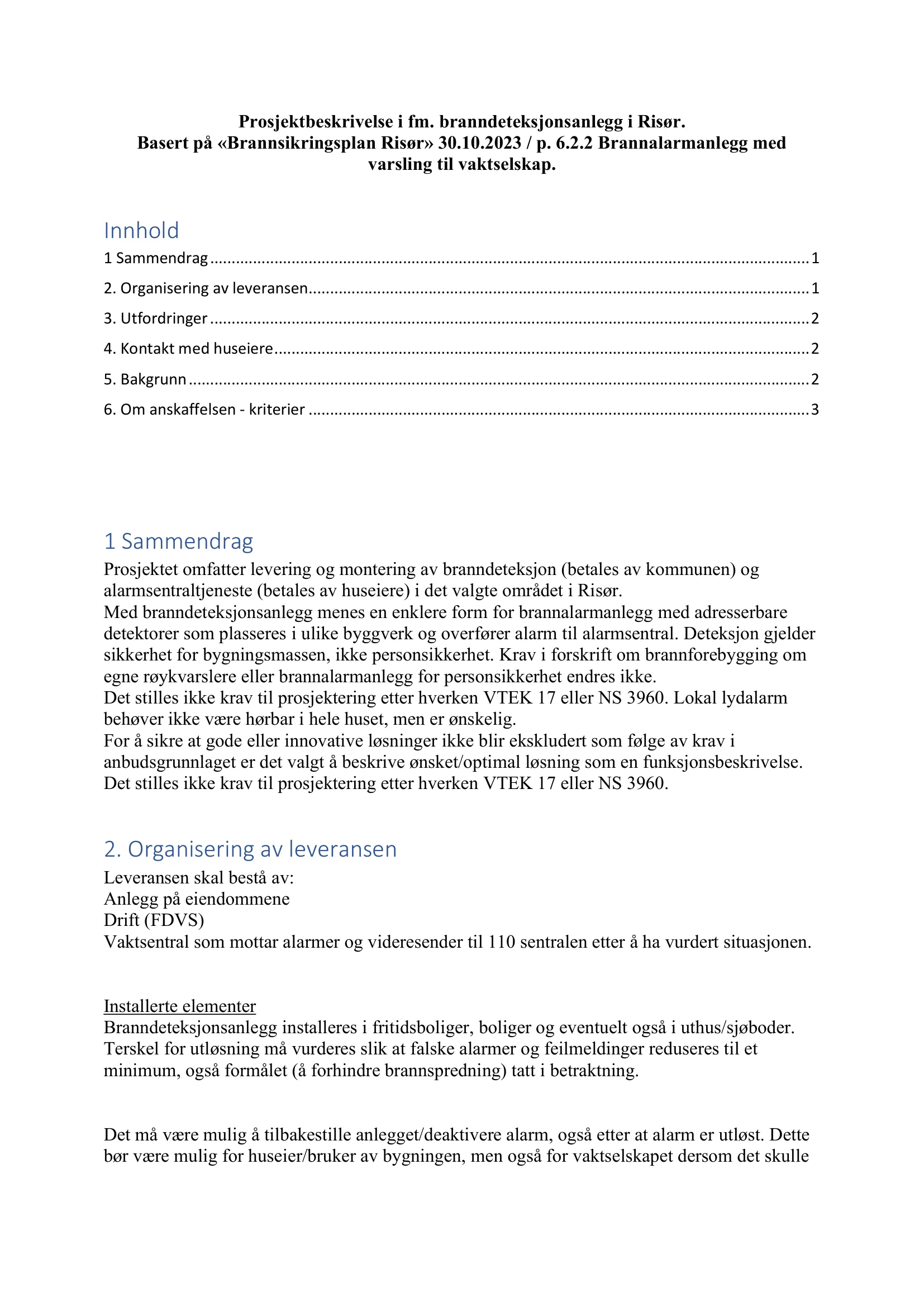 Kravspesifikasjon