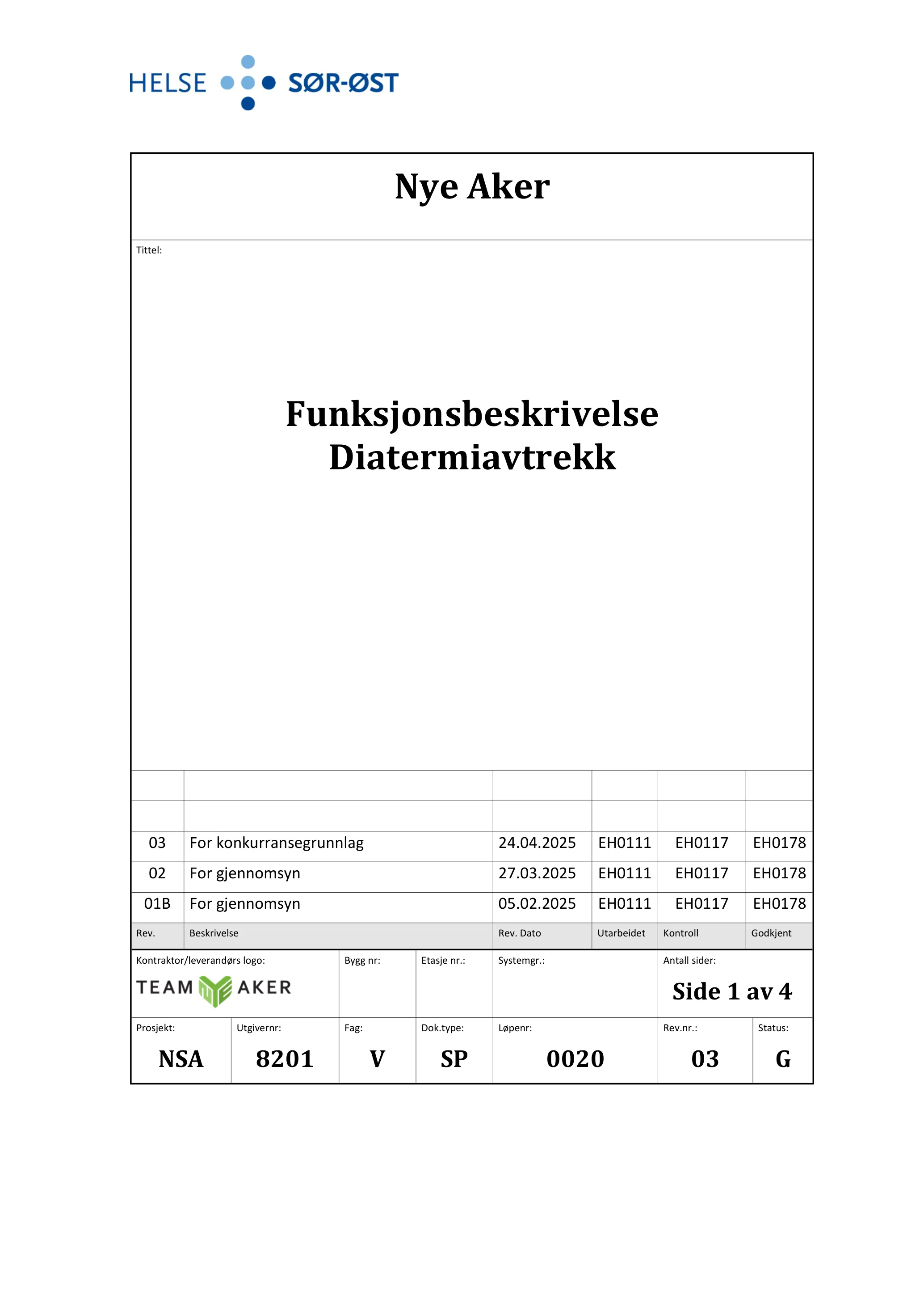 Kravspesifikasjon