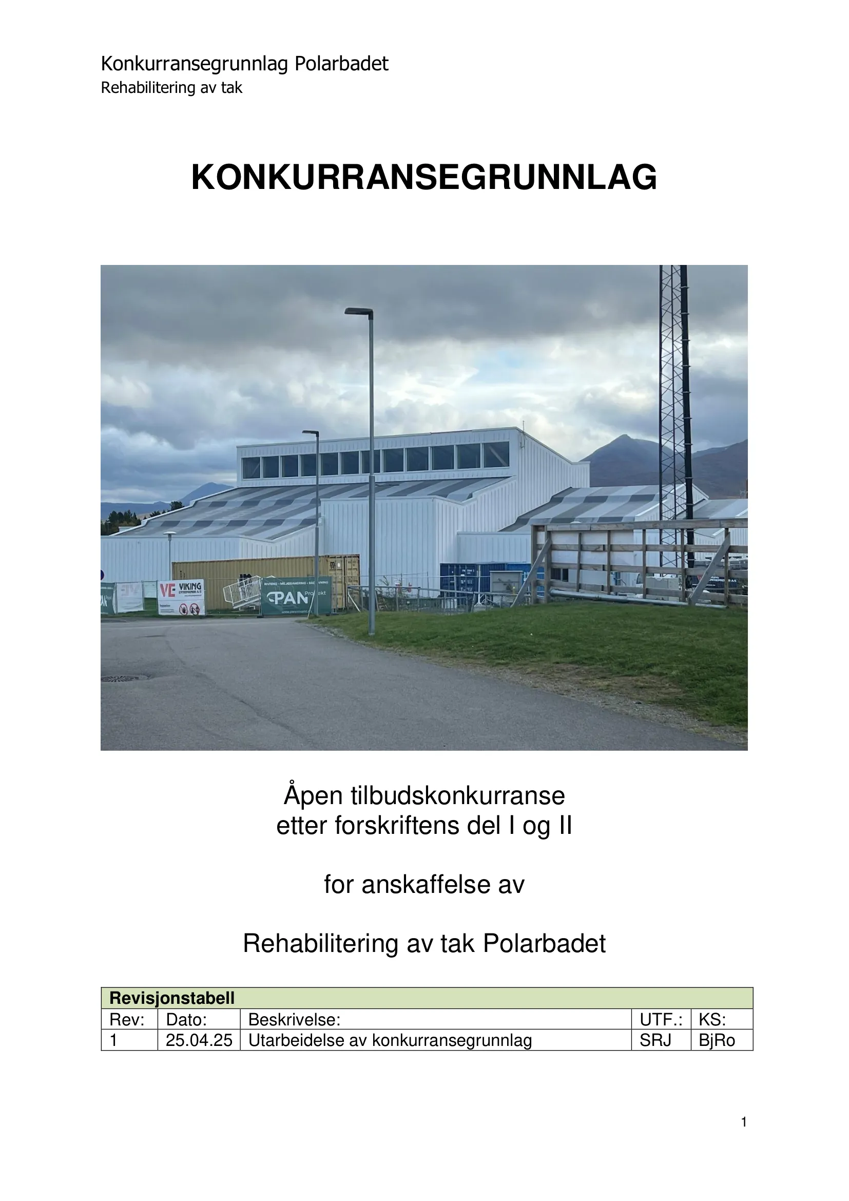 Konkurransebeskrivelse