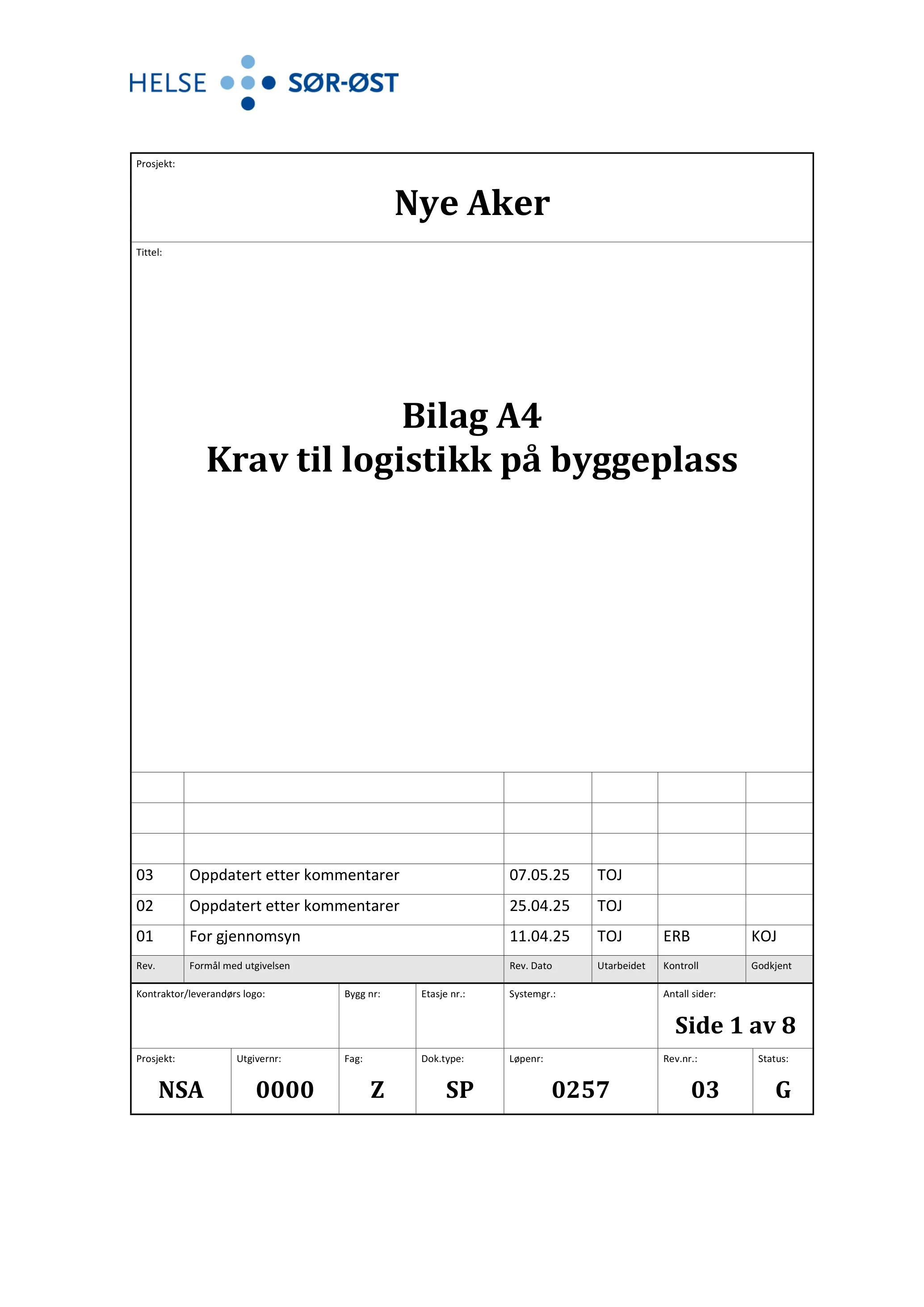 Kravspesifikasjon