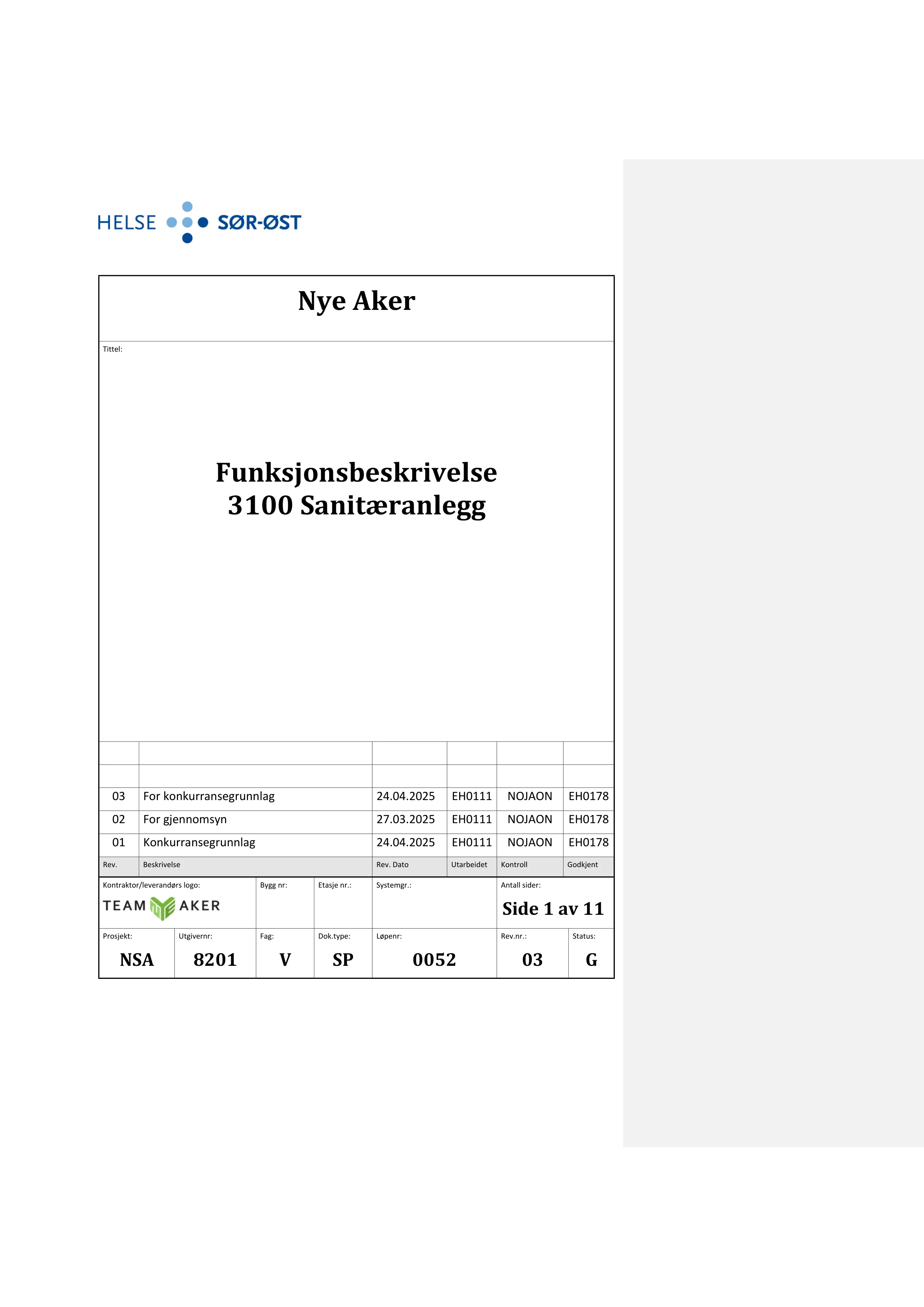 Kravspesifikasjon