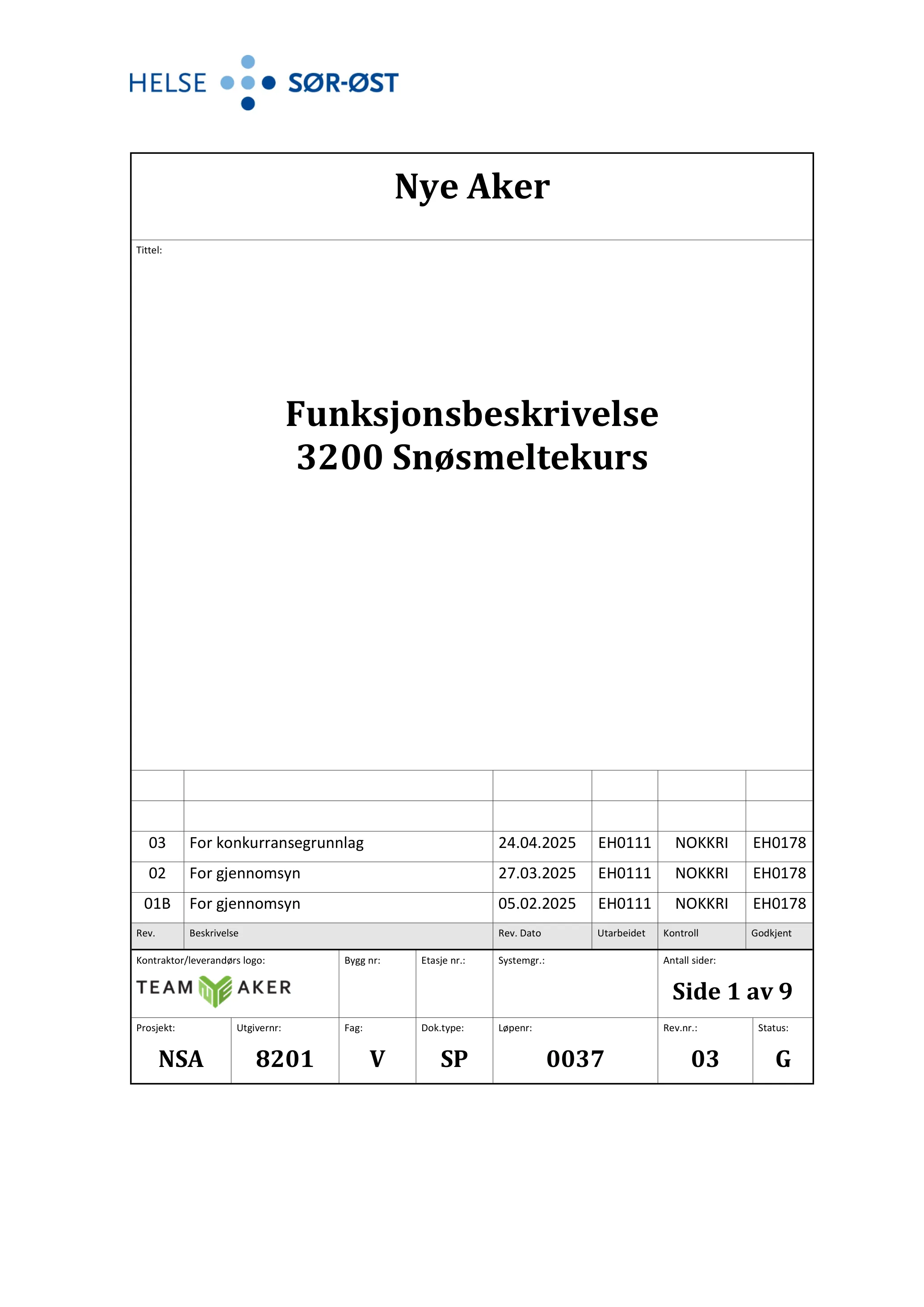 Kravspesifikasjon