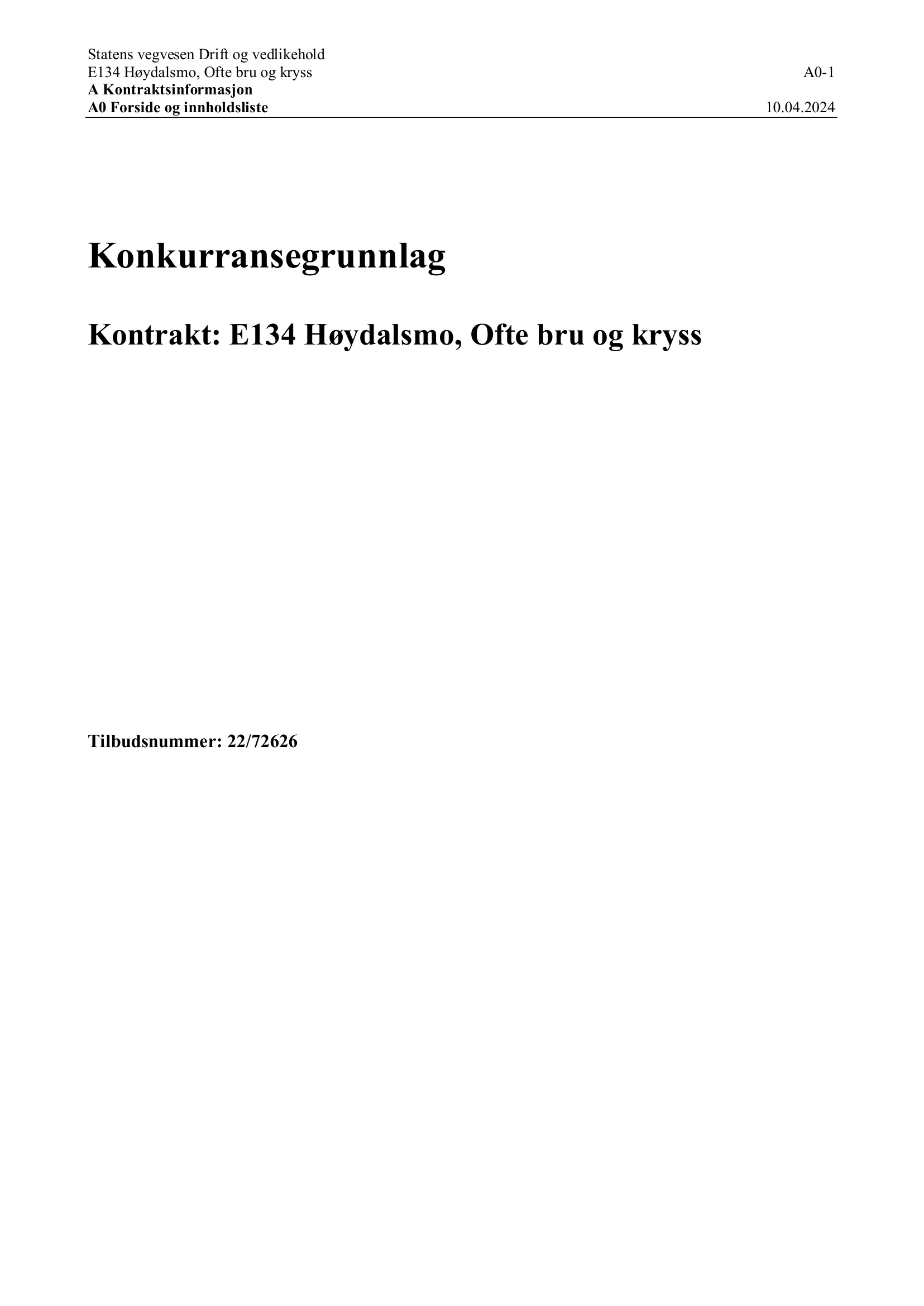 Konkurransebeskrivelse