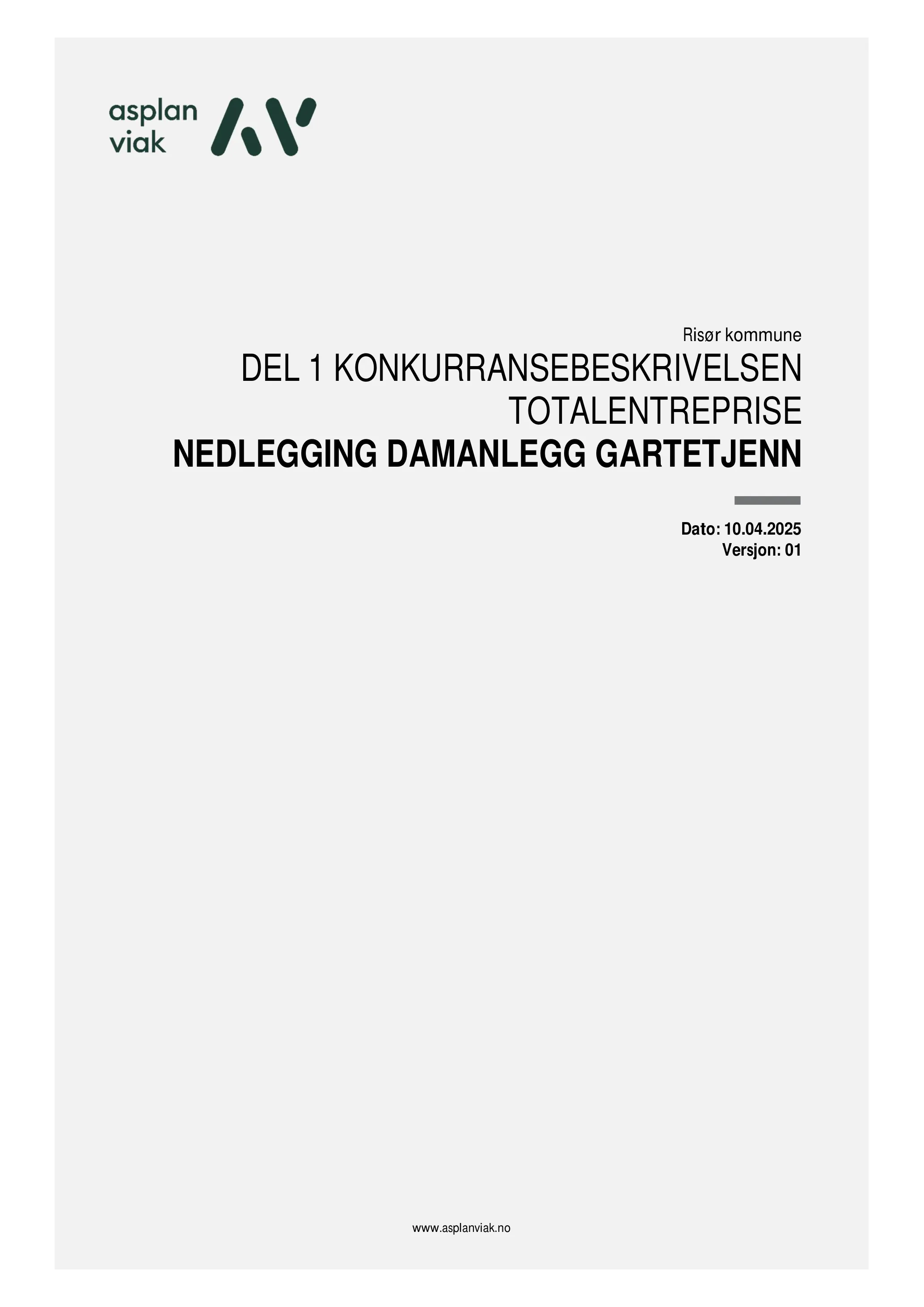 Konkurransebeskrivelse