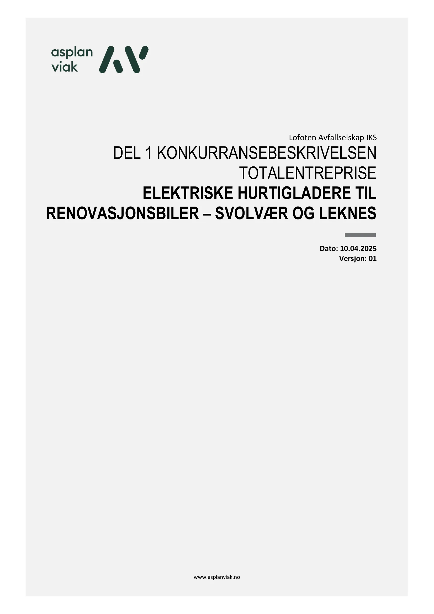 Konkurransebeskrivelse