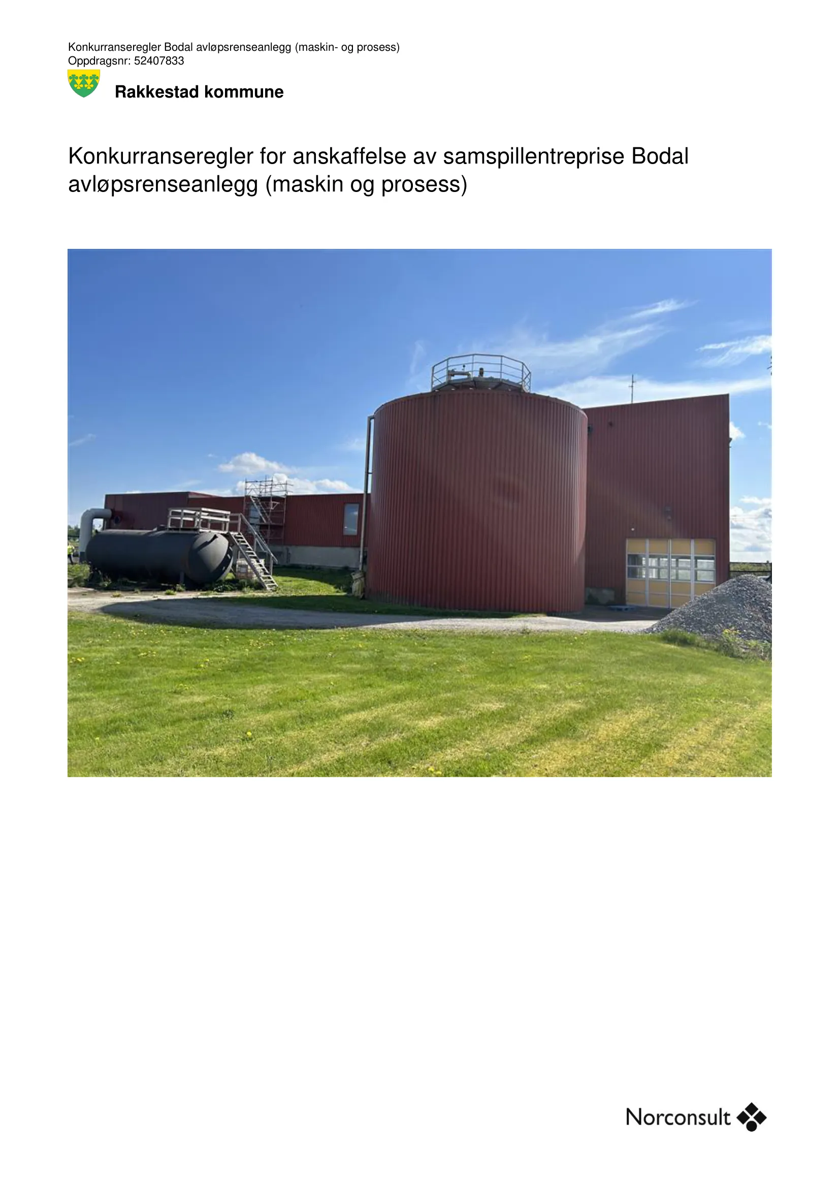 Konkurransebeskrivelse