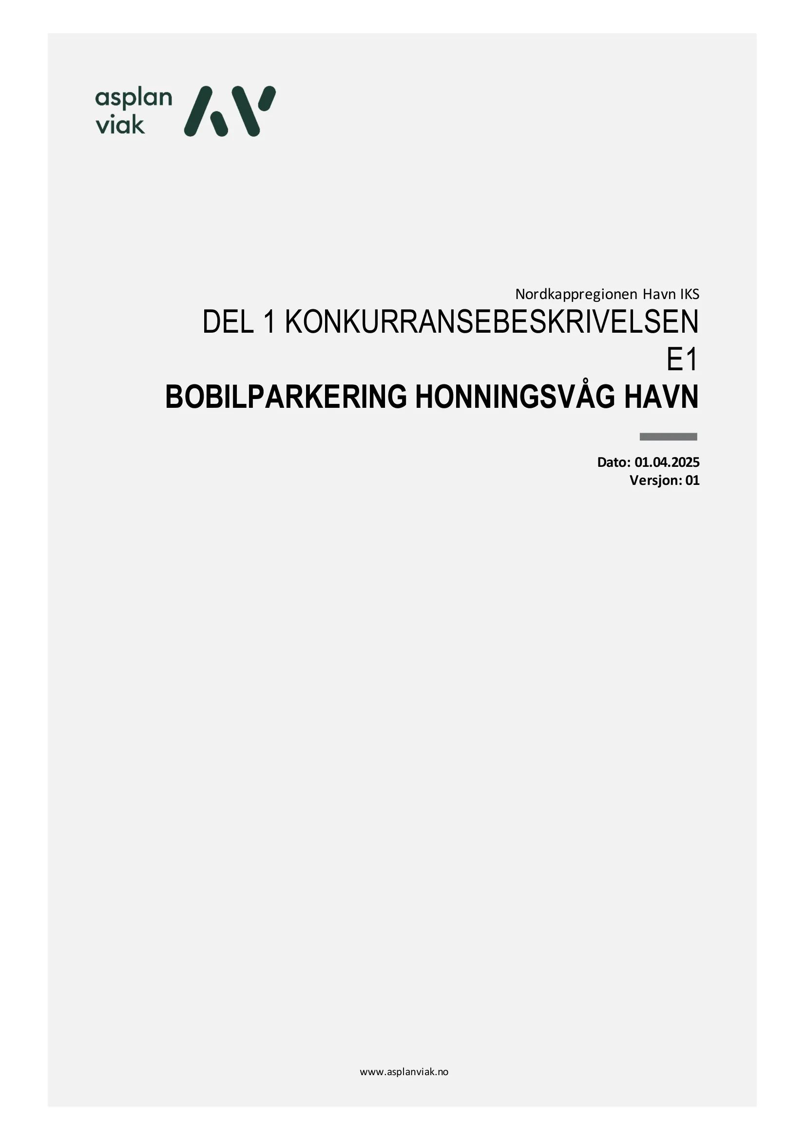 Konkurransebeskrivelse