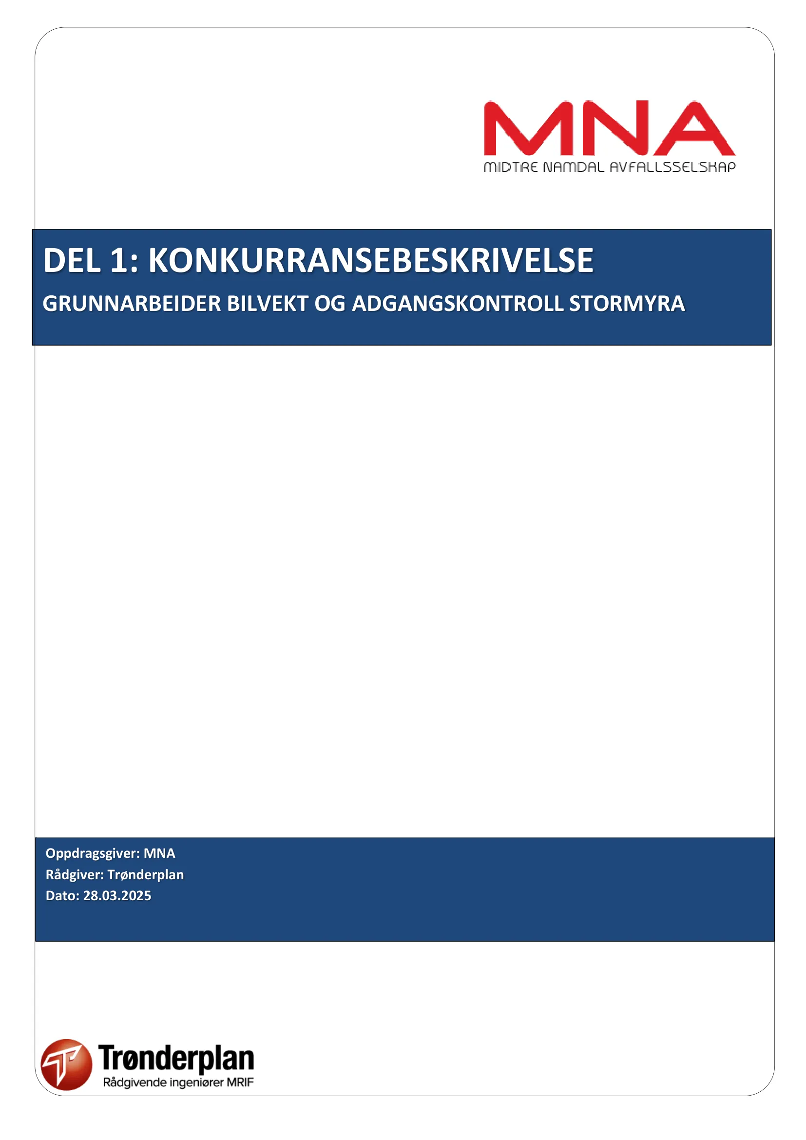 Konkurransebeskrivelse