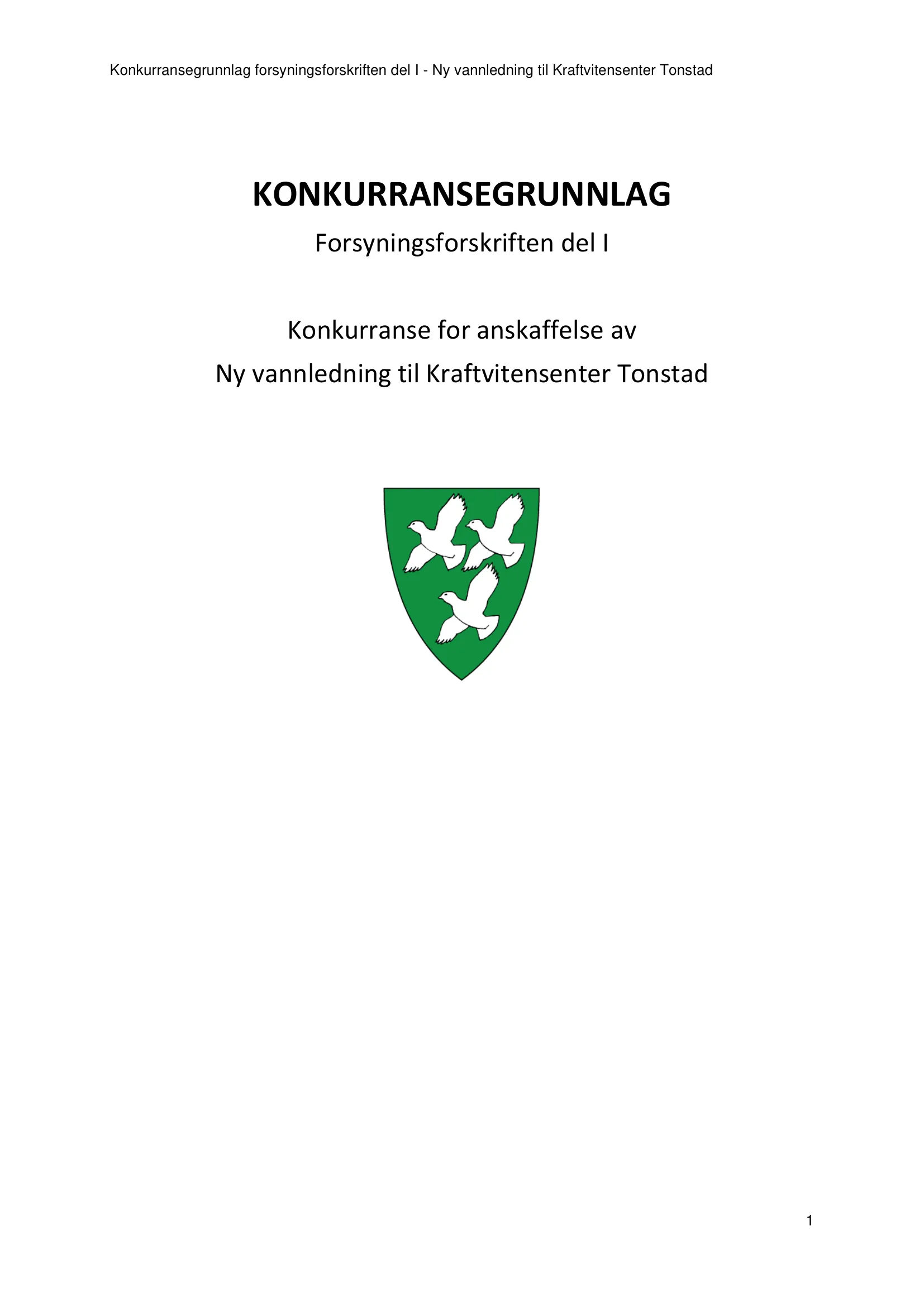 Konkurransebeskrivelse