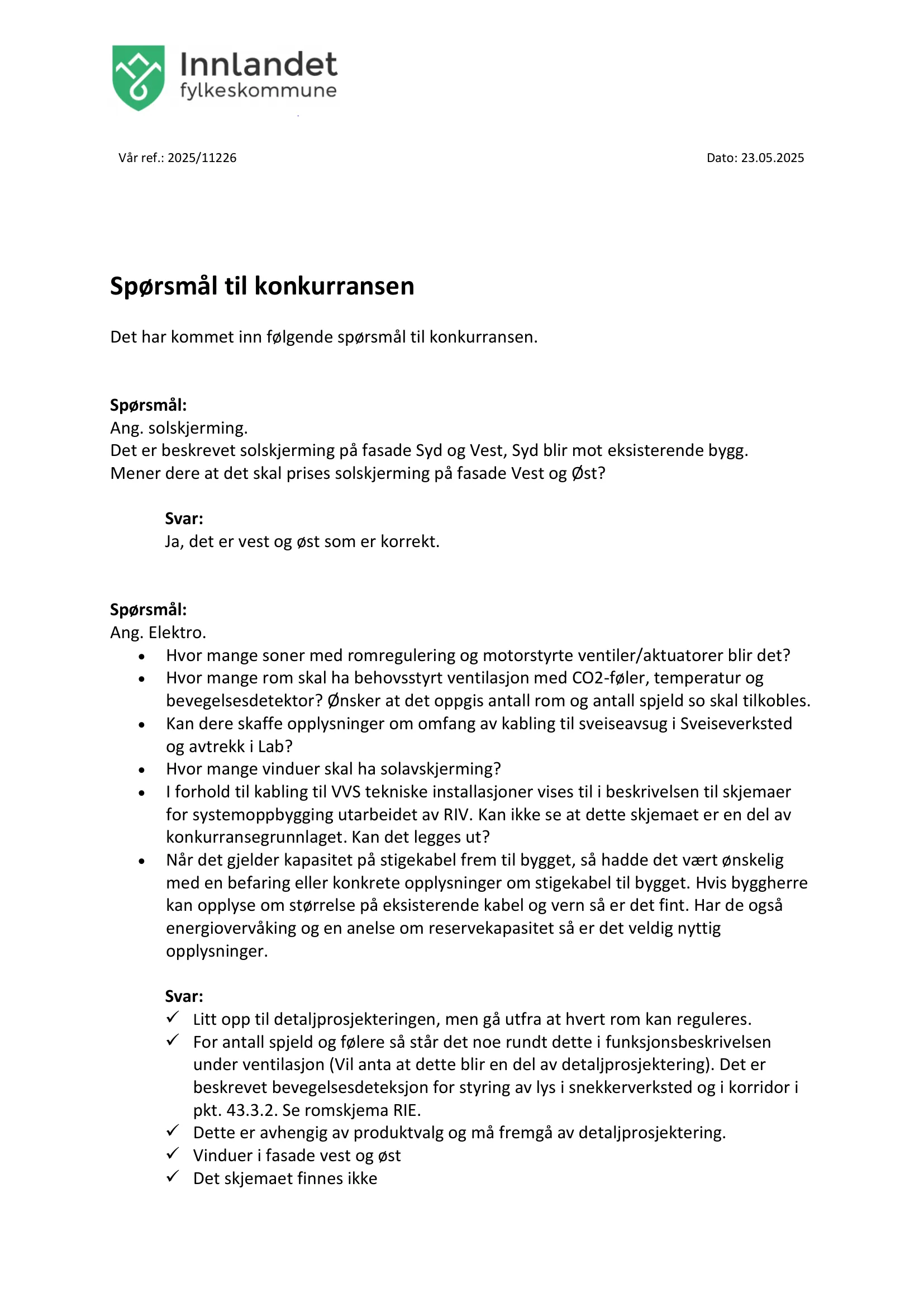 Konkurransebeskrivelse