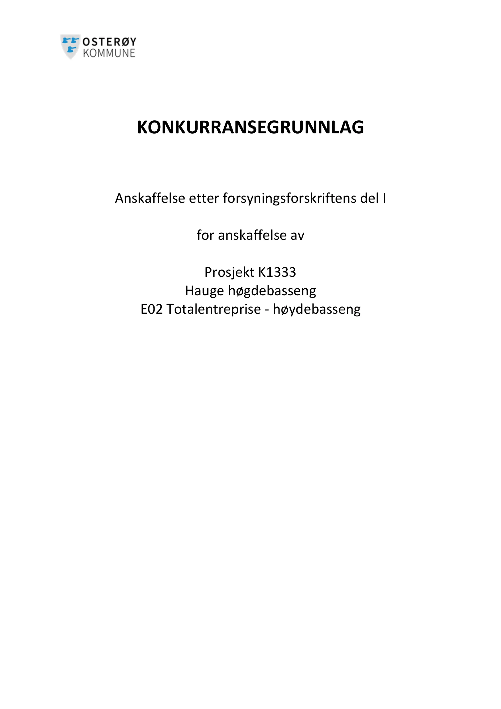Konkurransebeskrivelse