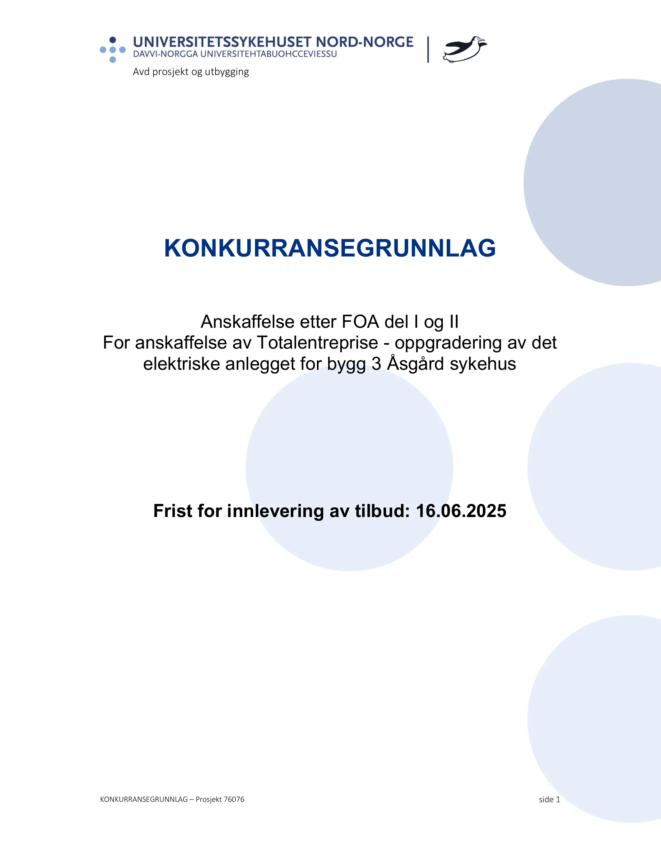Konkurransebeskrivelse