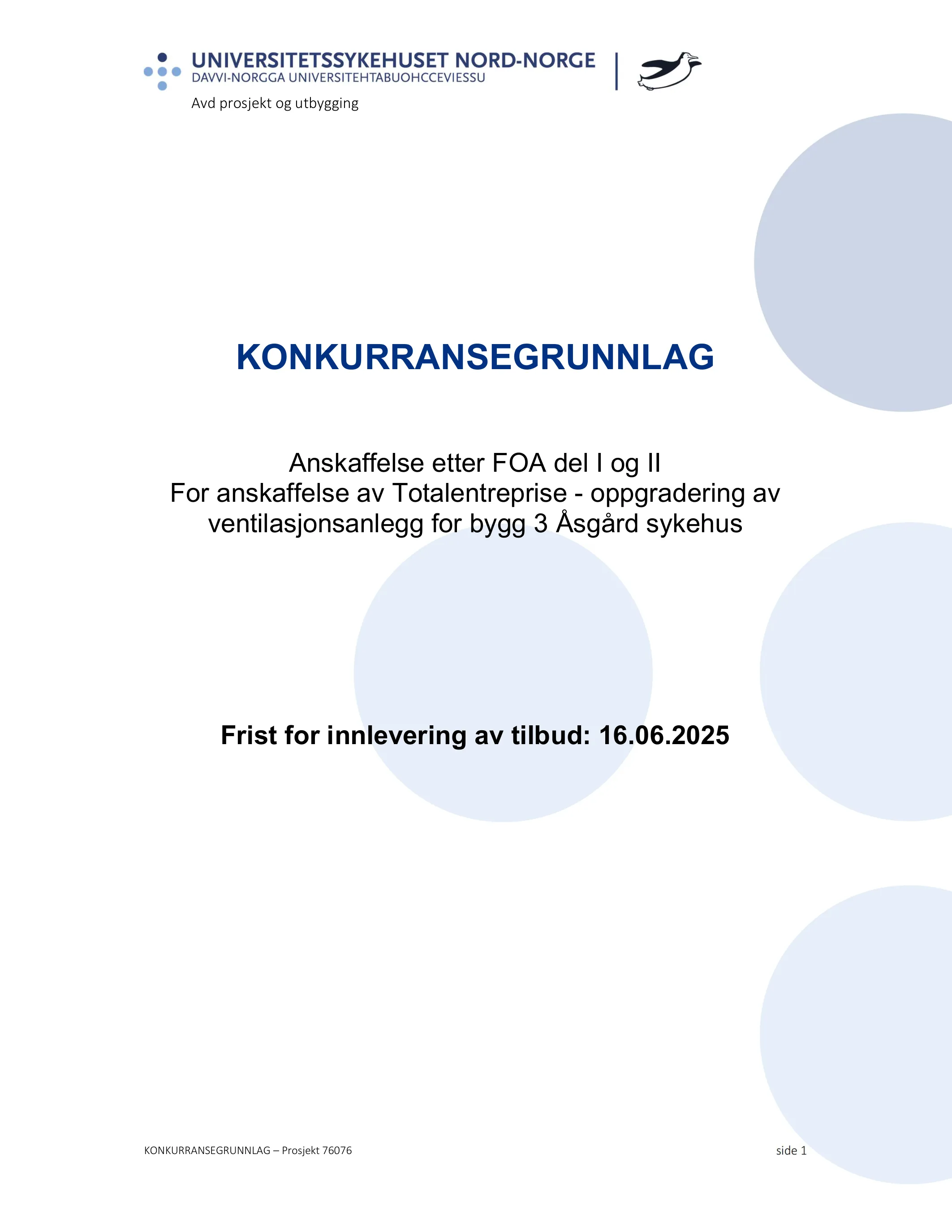Konkurransebeskrivelse