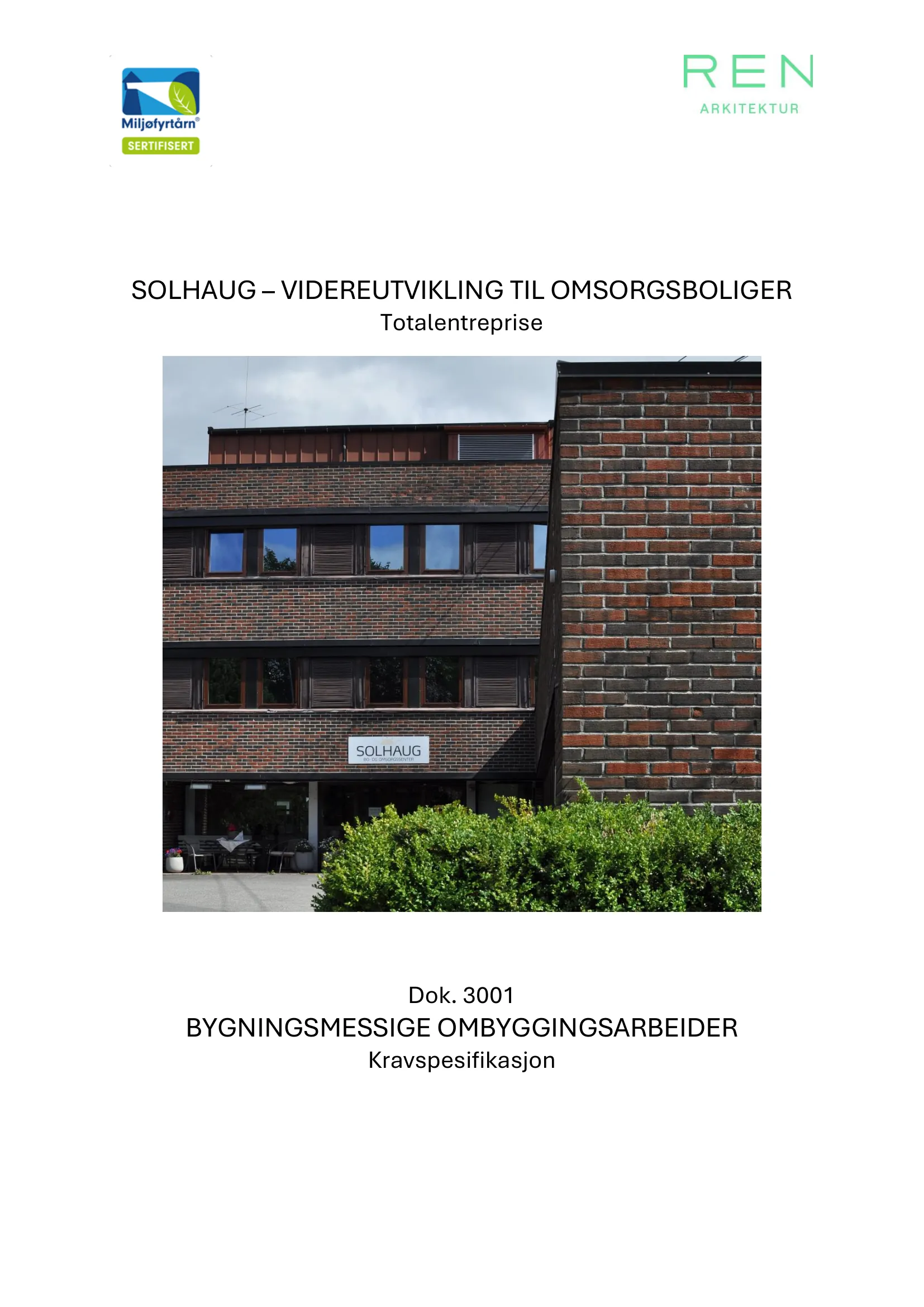 Kravspesifikasjon