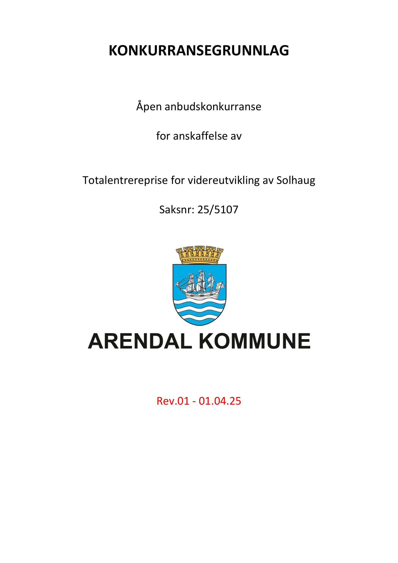 Konkurransebeskrivelse