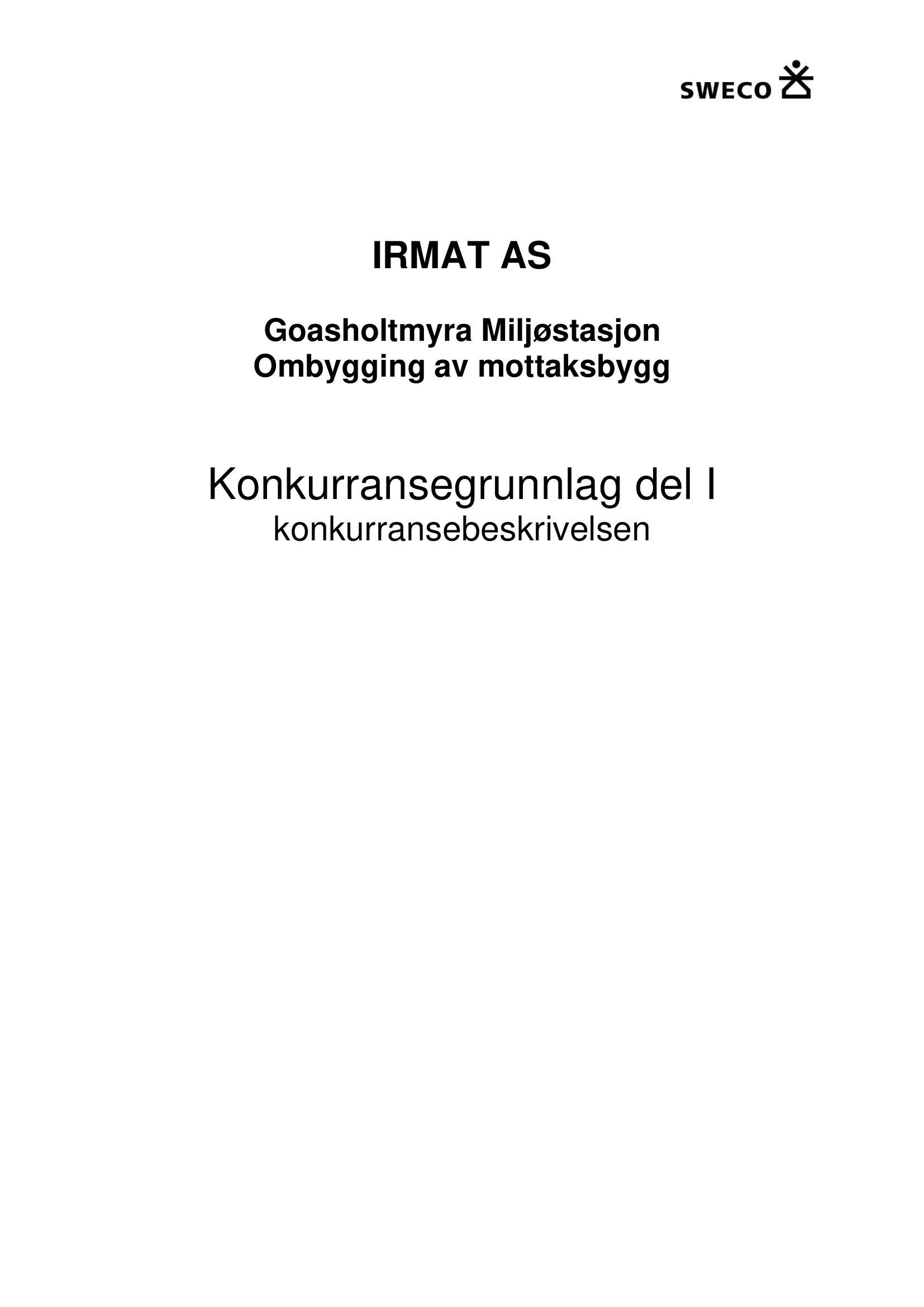 Konkurransebeskrivelse