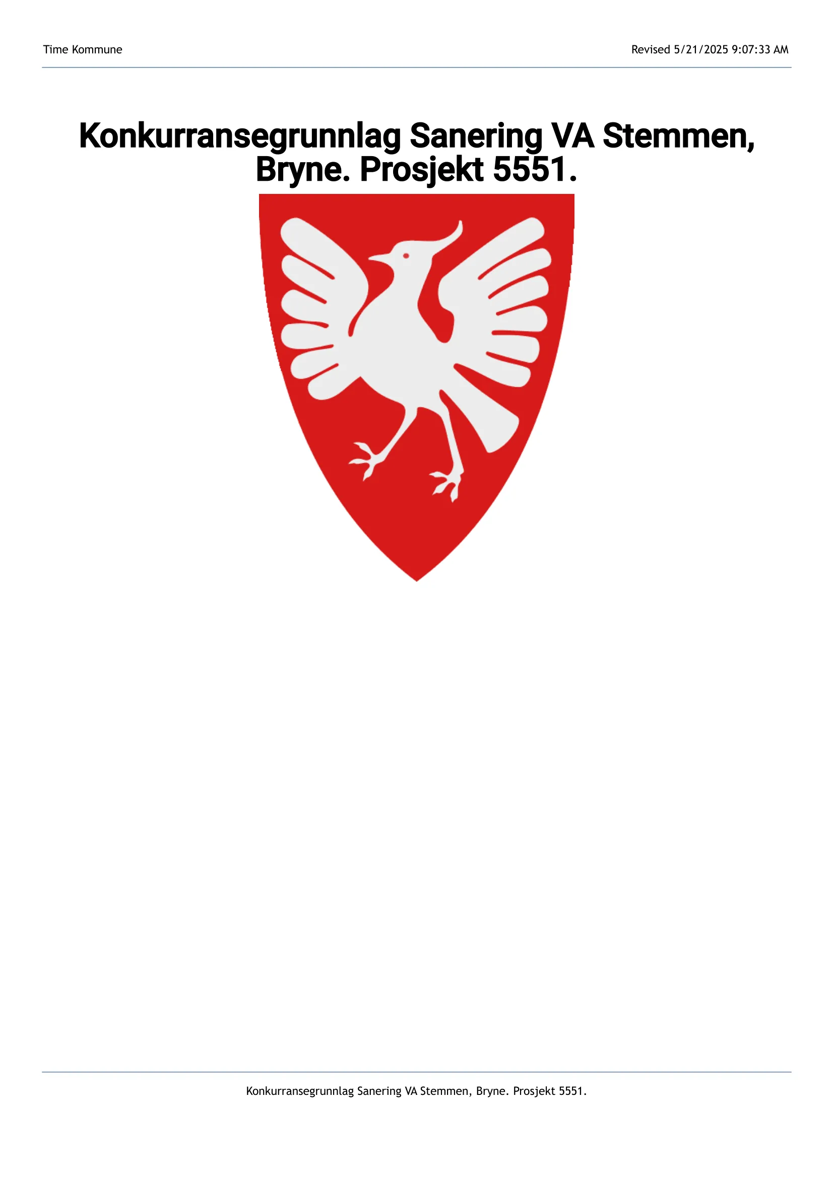 Konkurransebeskrivelse