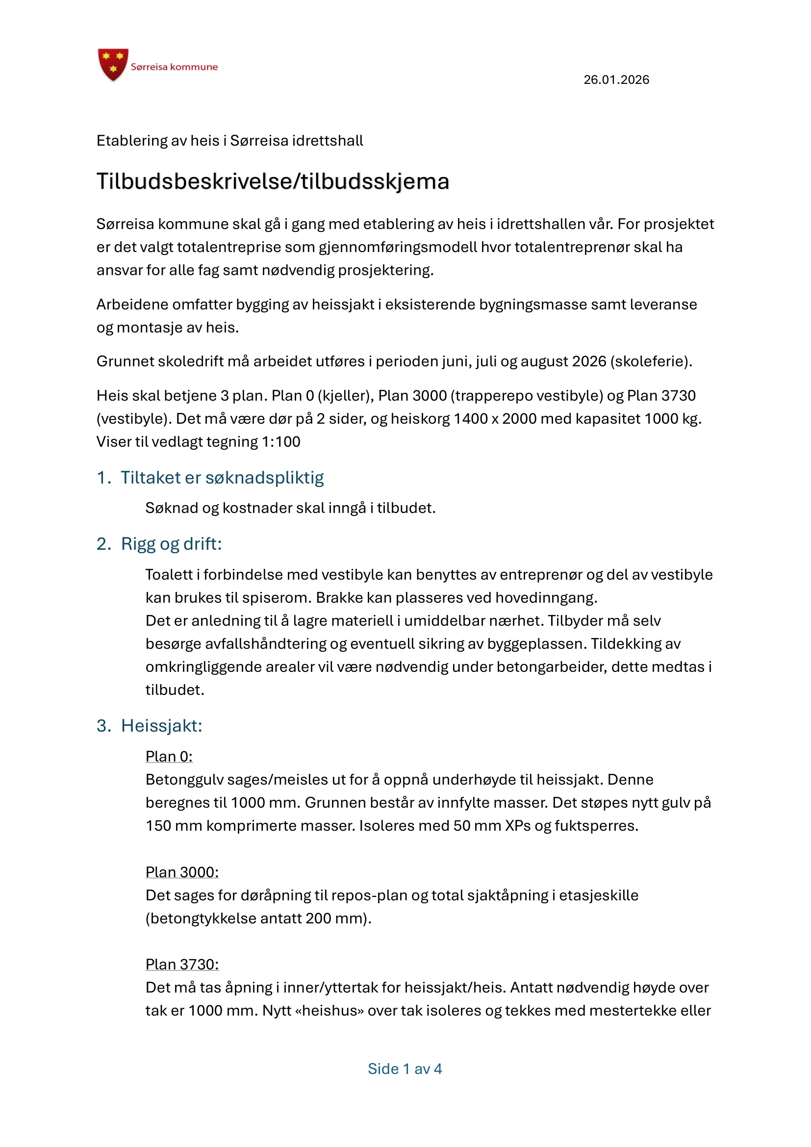 Kravspesifikasjon