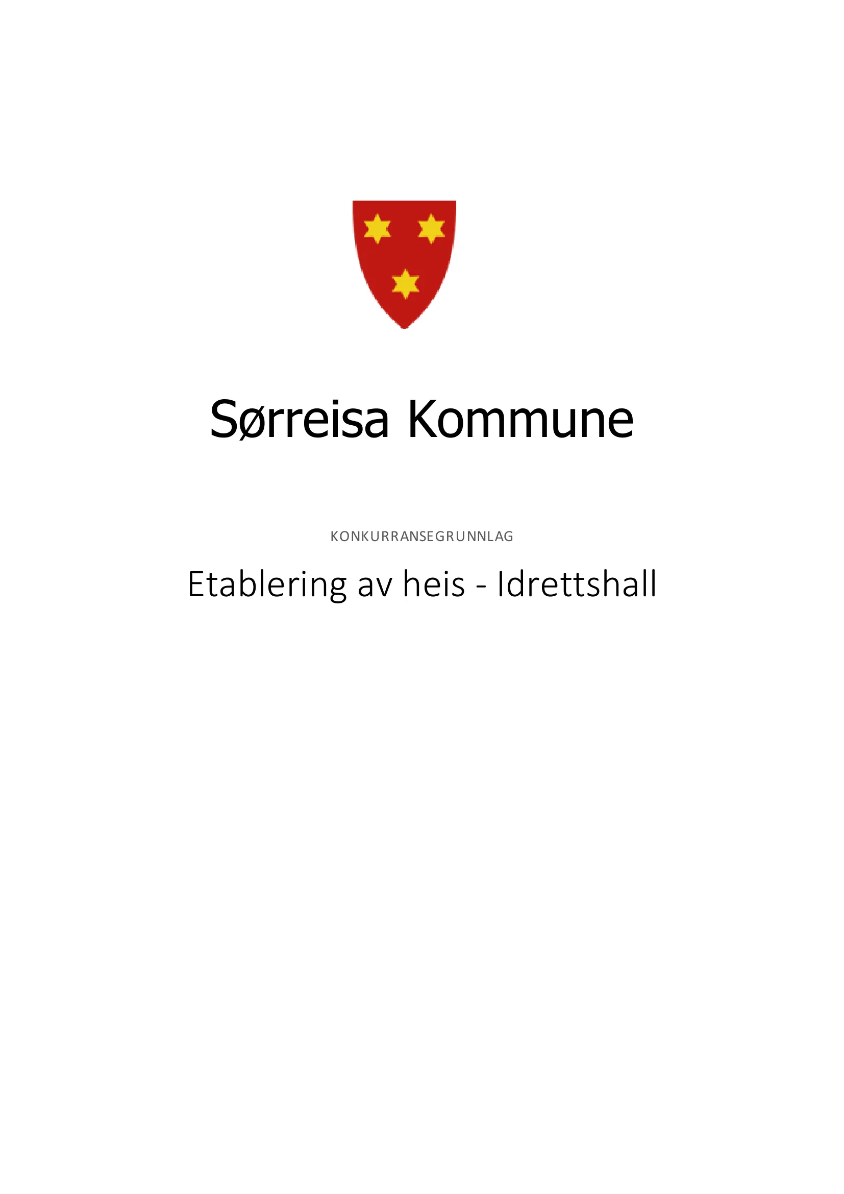 Konkurransebeskrivelse