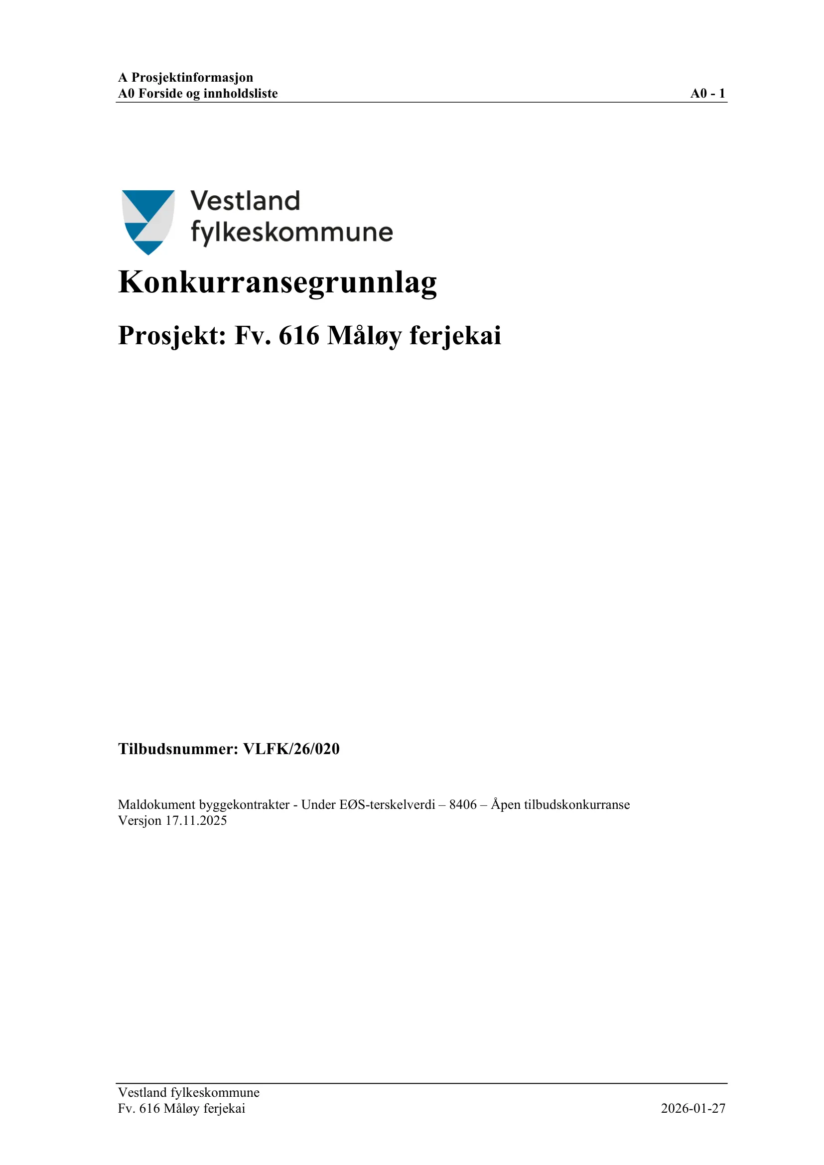 Konkurransebeskrivelse