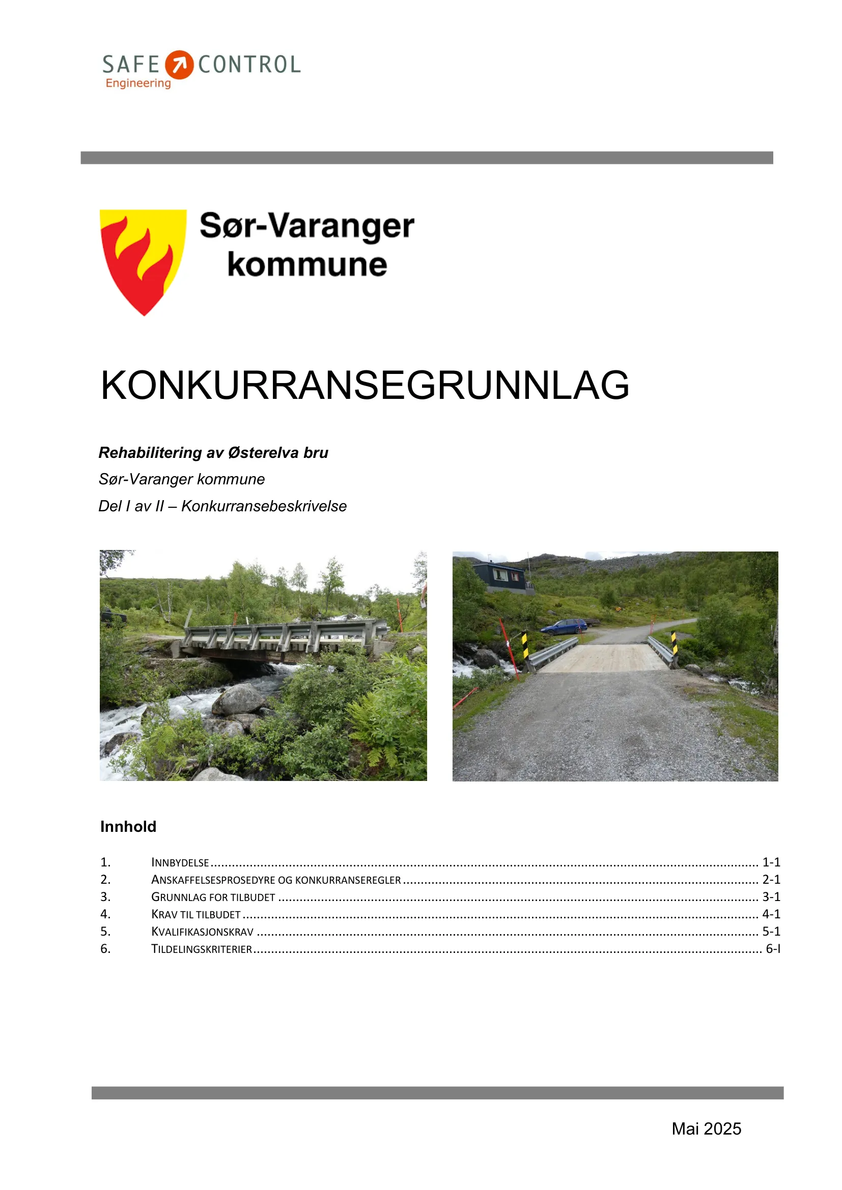 Konkurransebeskrivelse