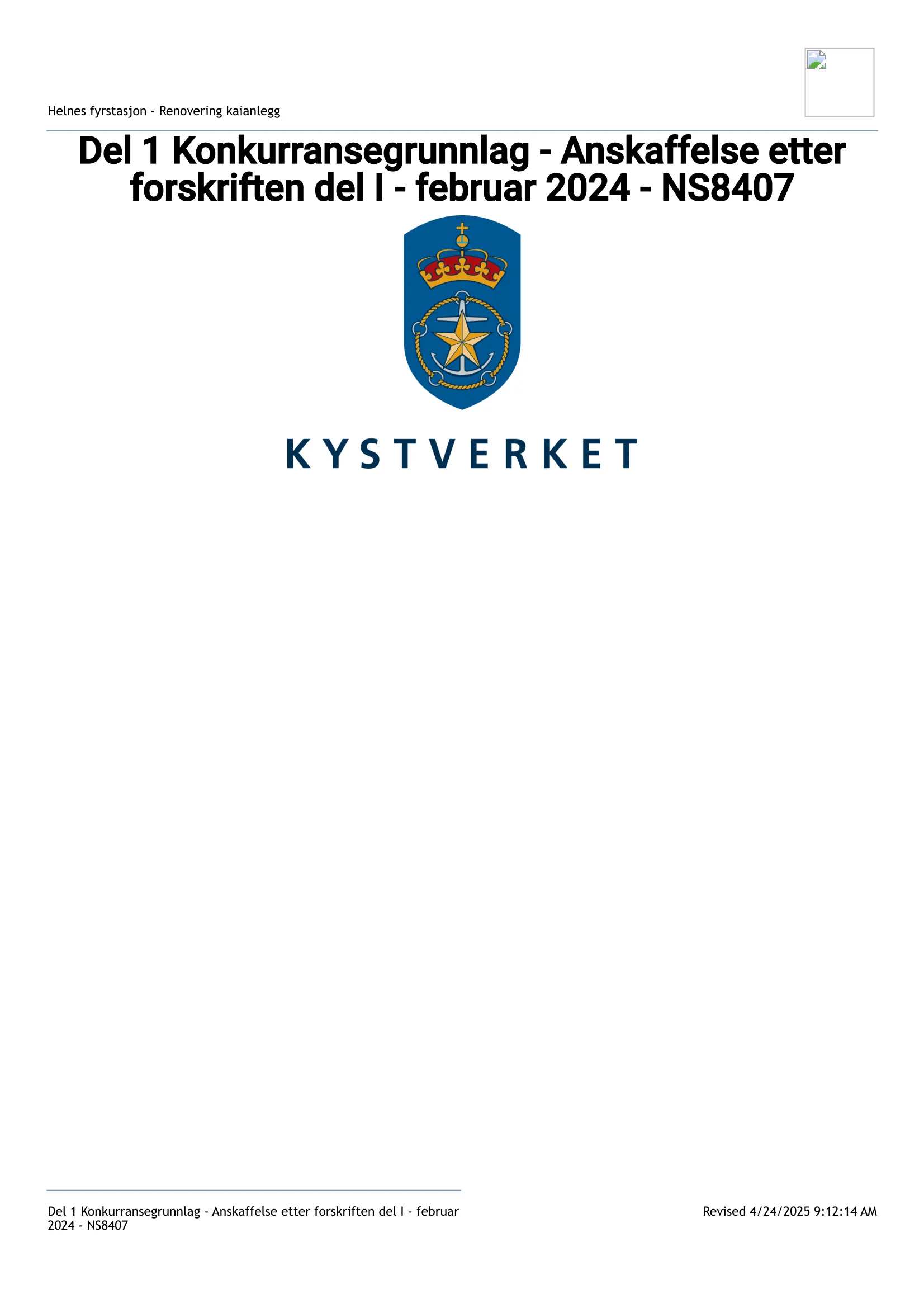 Konkurransebeskrivelse