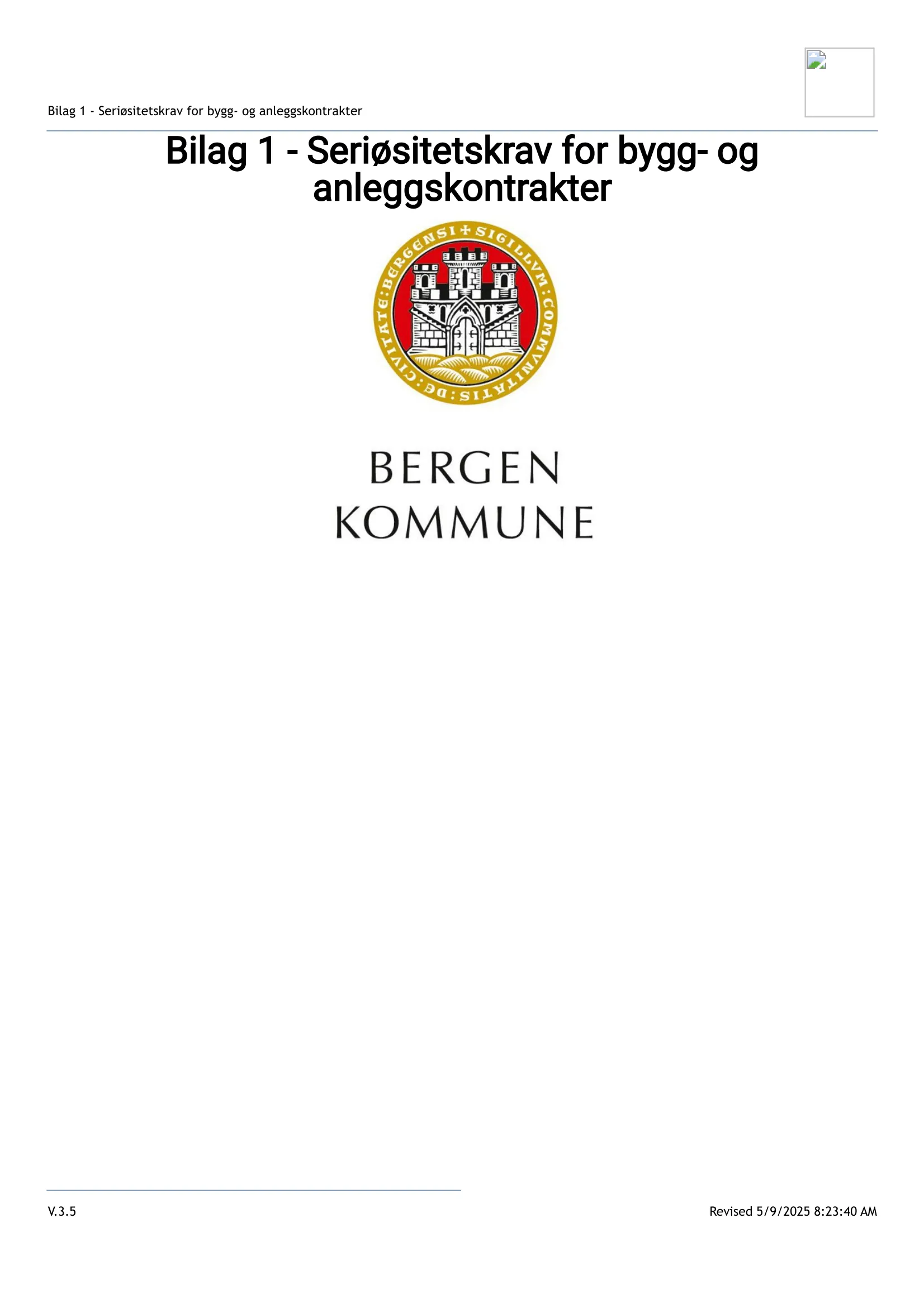 Konkurransebeskrivelse