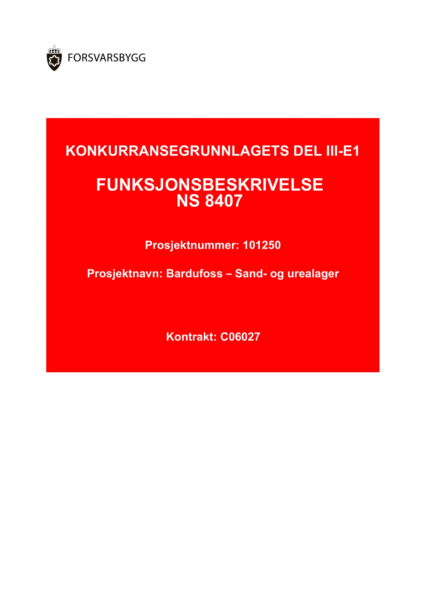Kravspesifikasjon