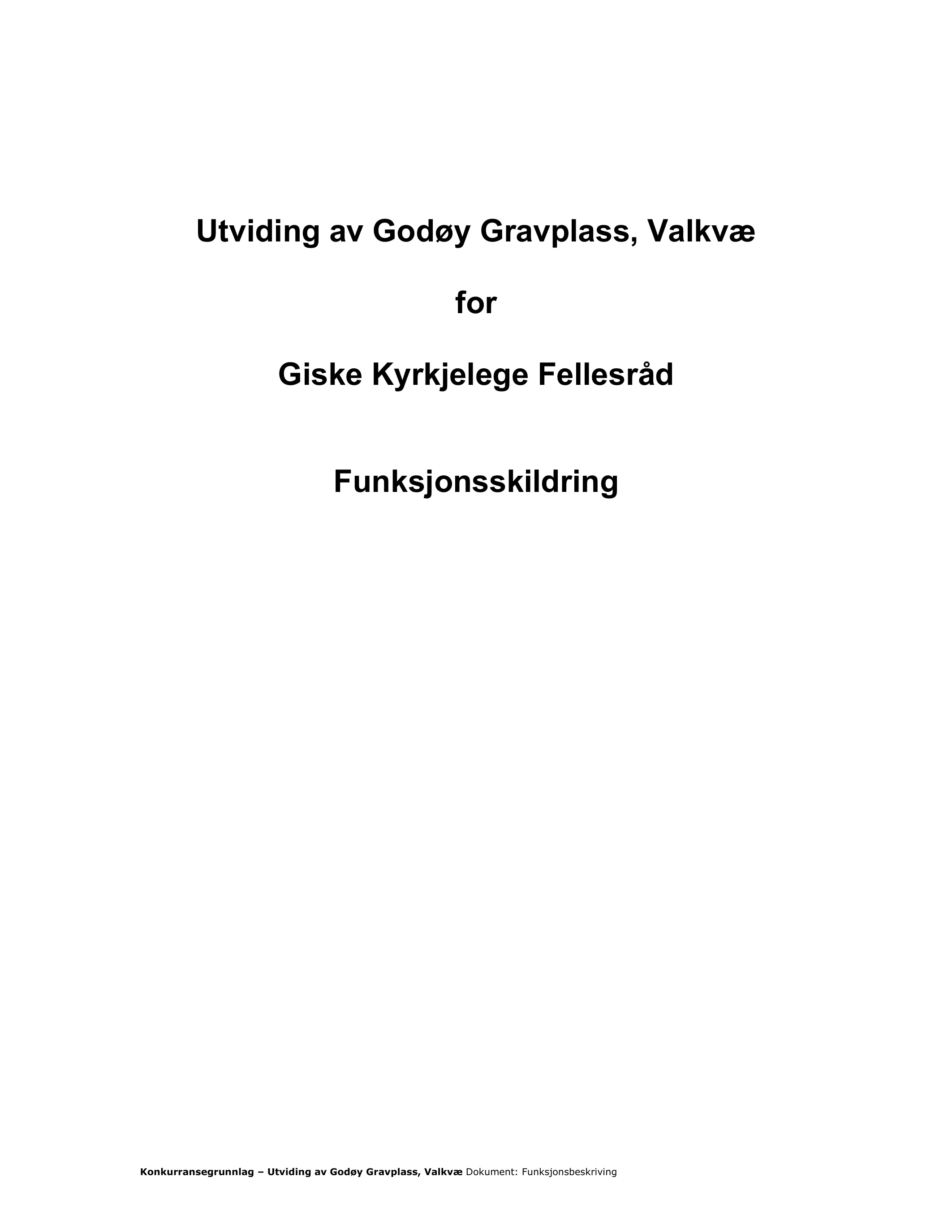 Kravspesifikasjon