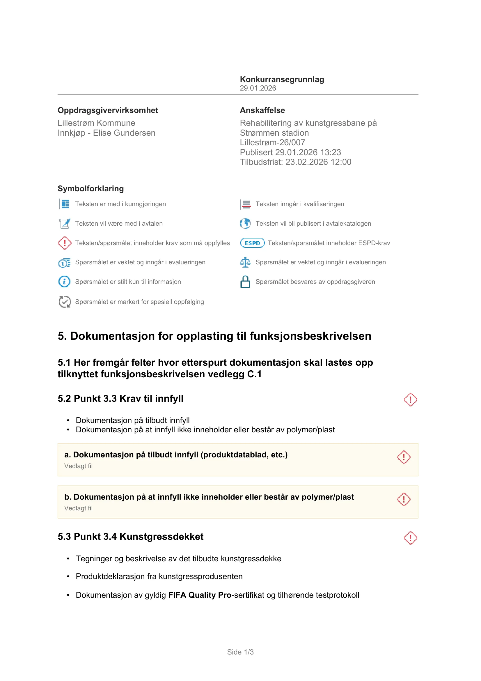 Kravspesifikasjon