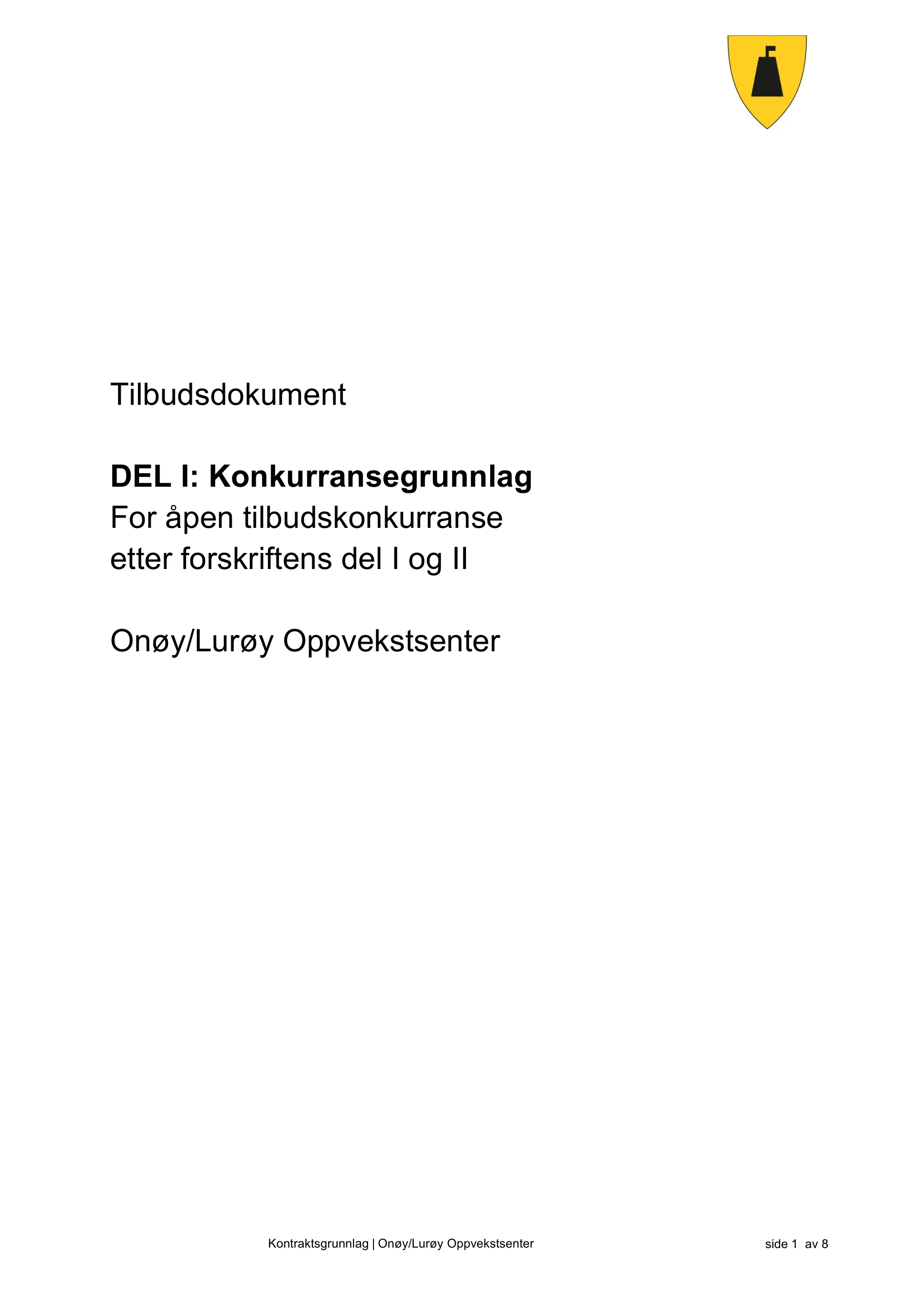 Konkurransebeskrivelse