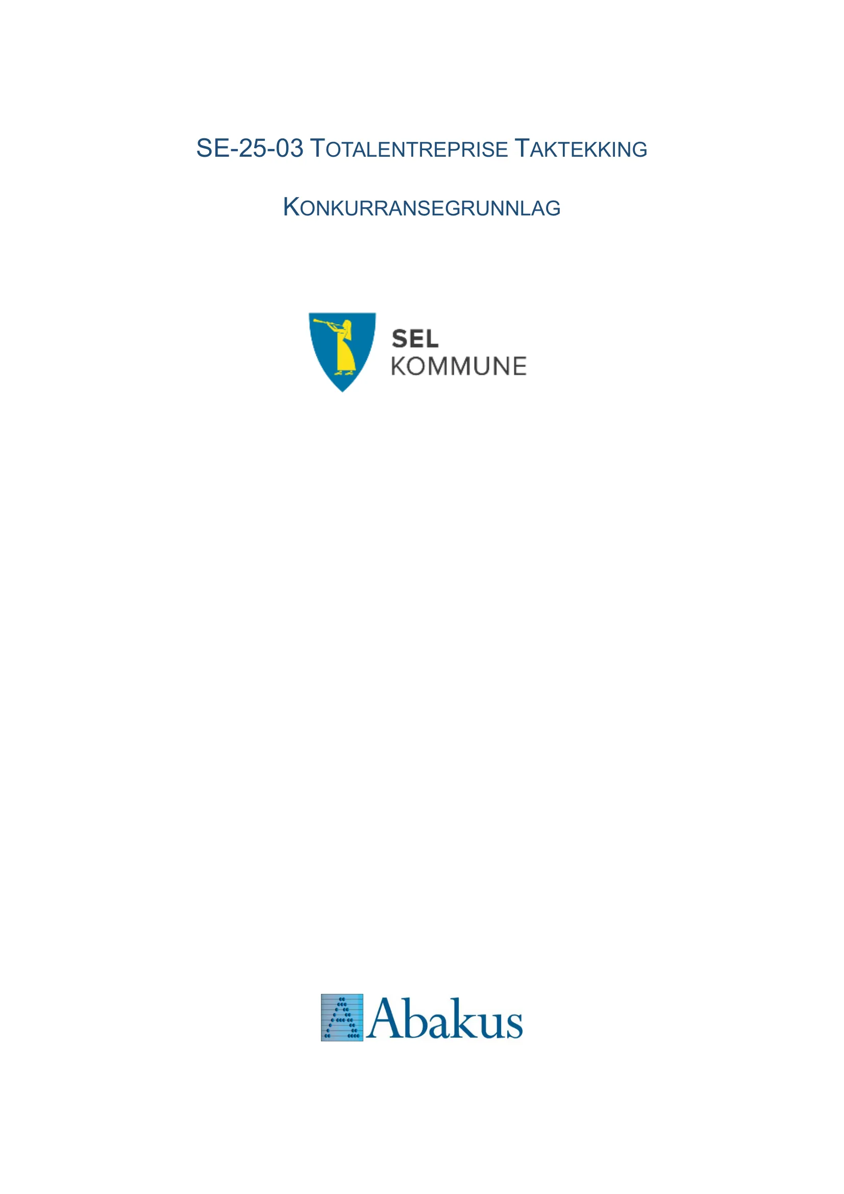 Konkurransebeskrivelse