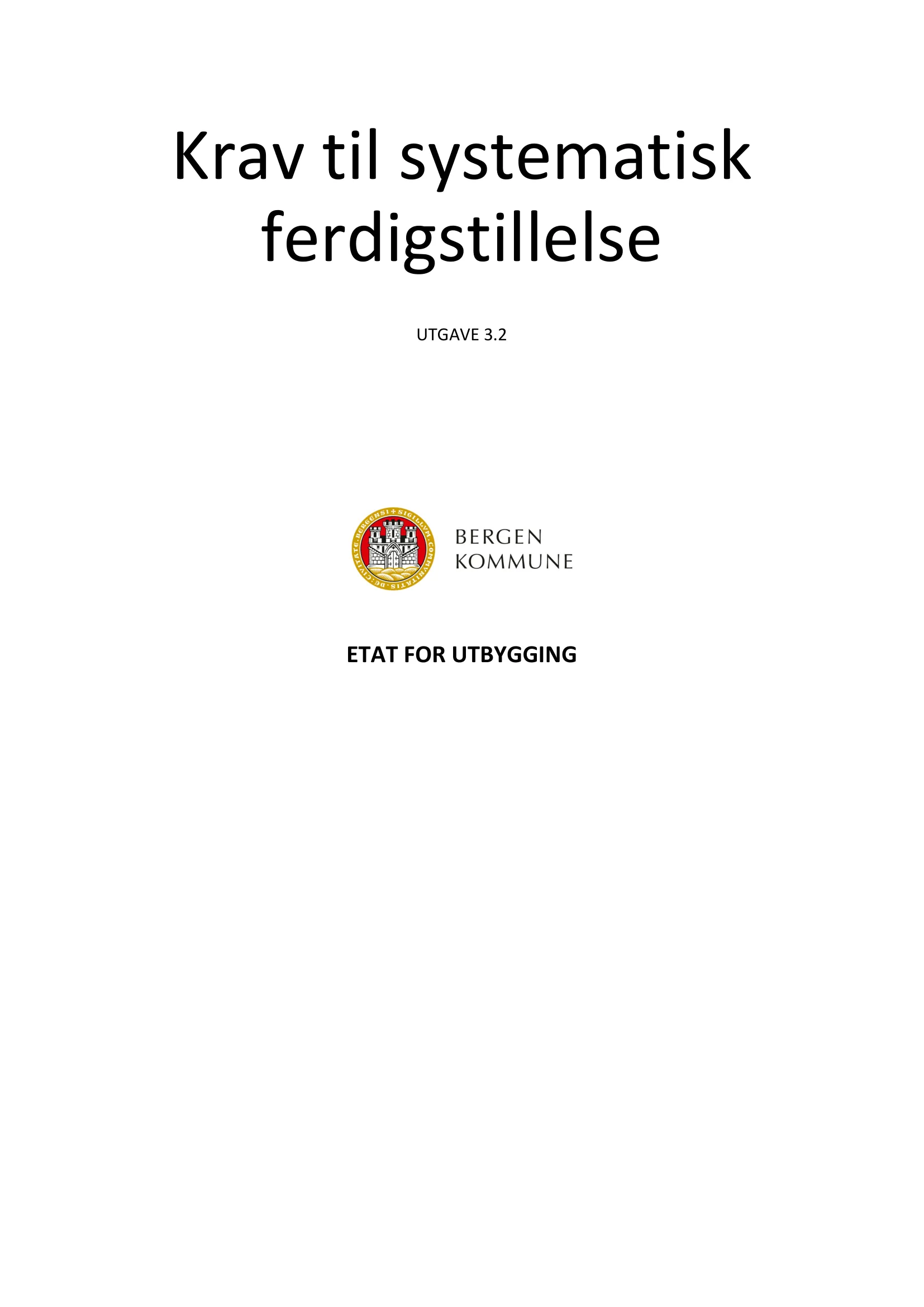 Kravspesifikasjon