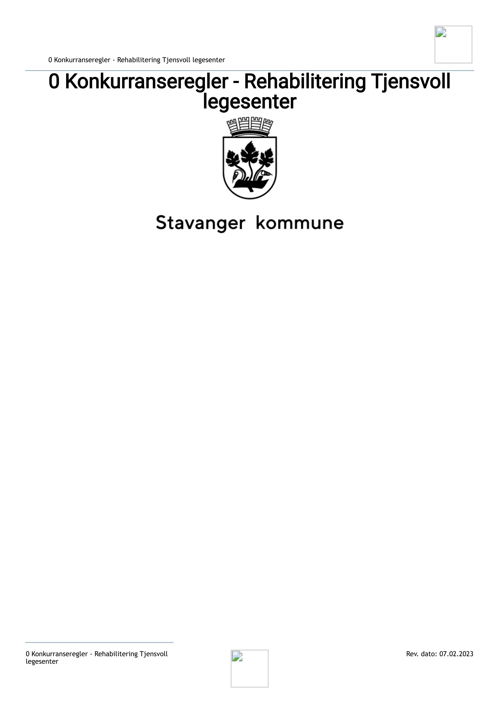 Konkurransebeskrivelse