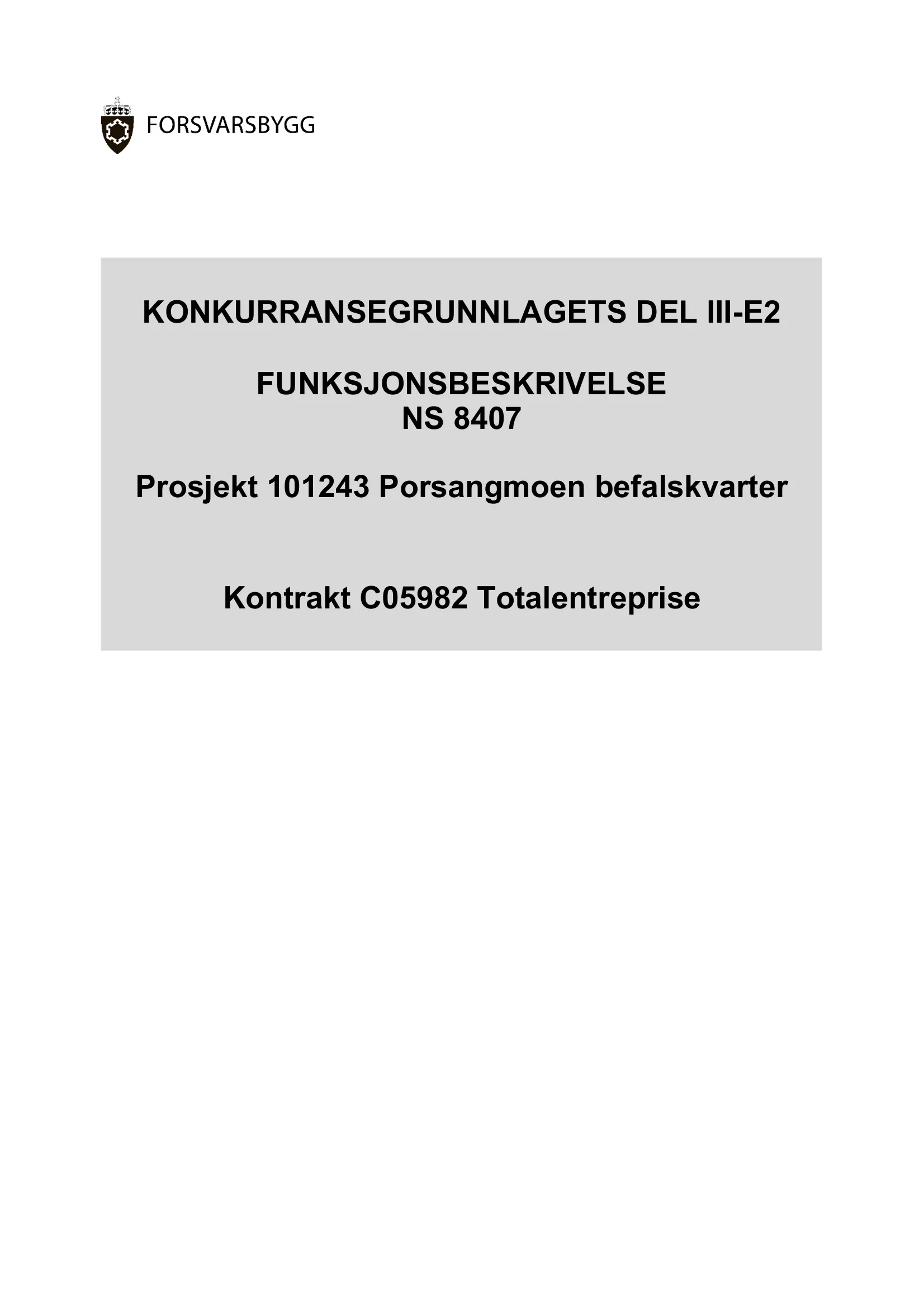 Kravspesifikasjon