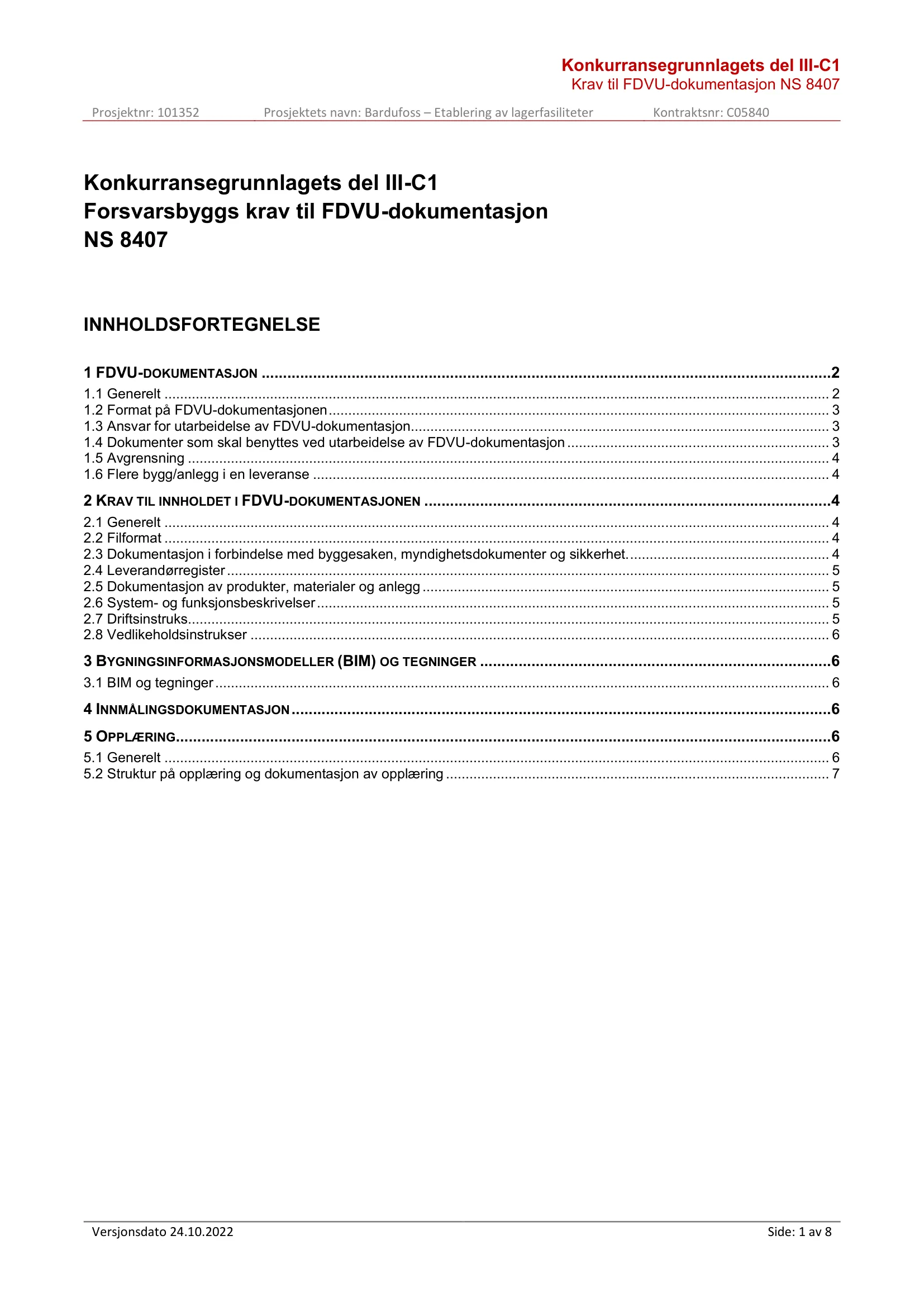 Kravspesifikasjon