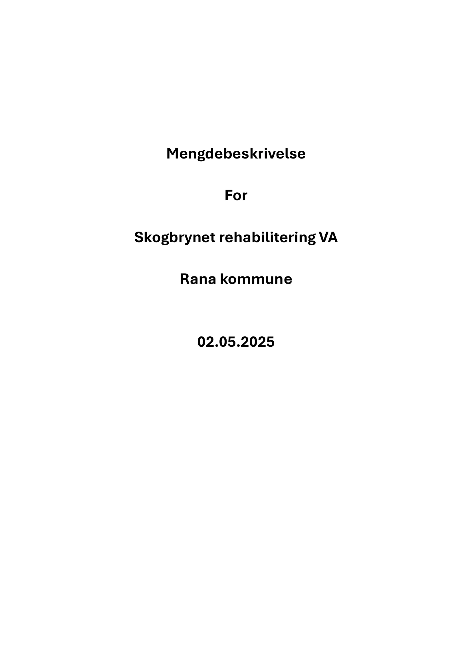 Mengdebeskrivelse
