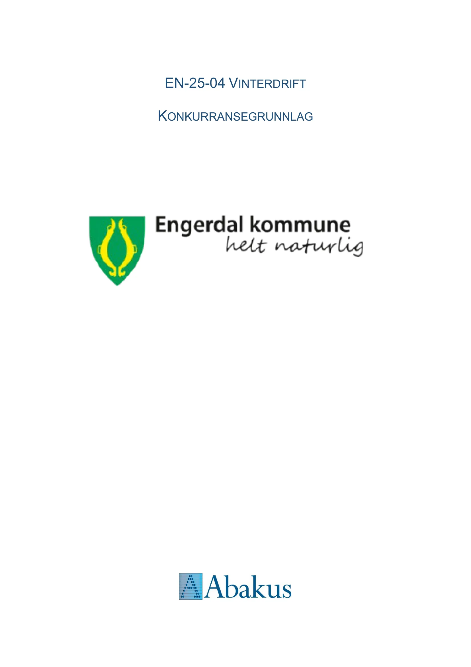 Konkurransebeskrivelse