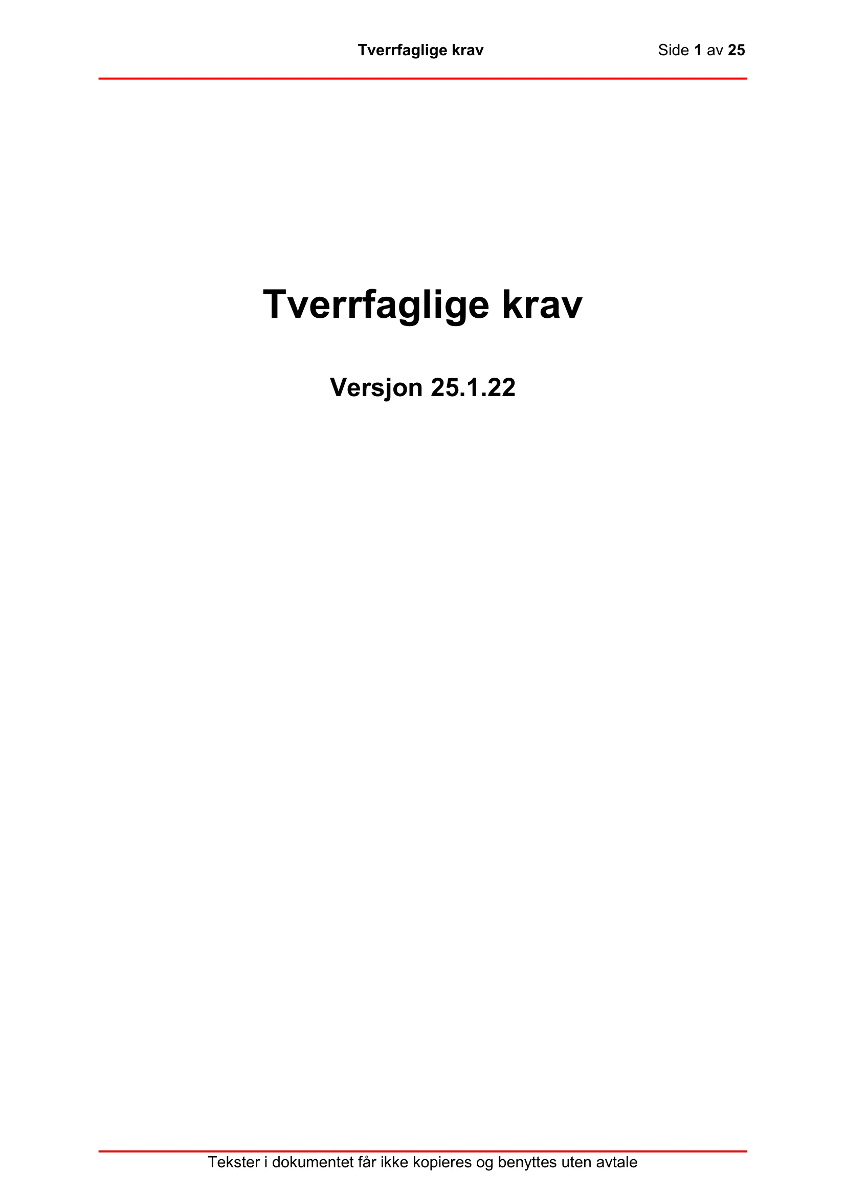 Kravspesifikasjon