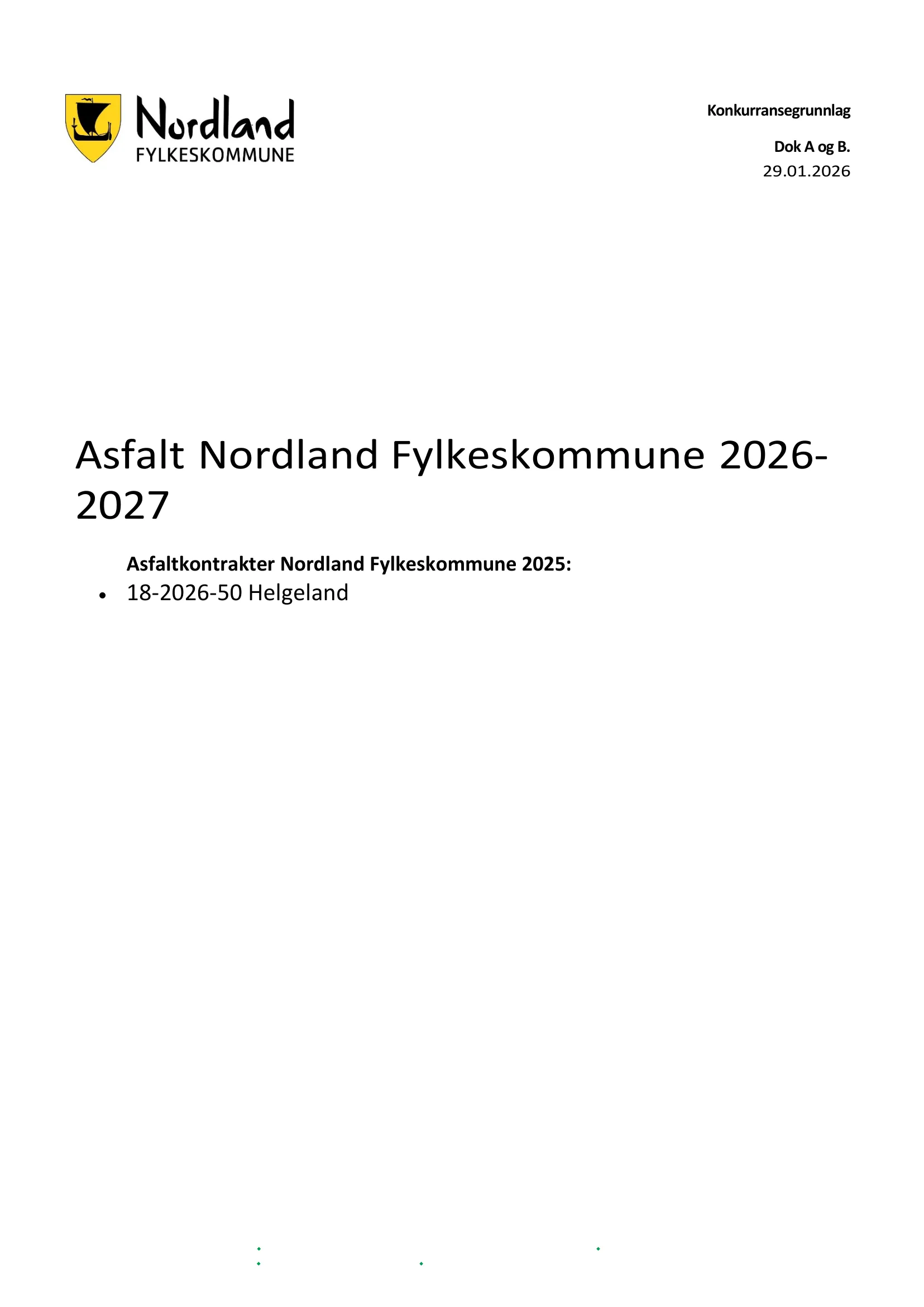 Konkurransebeskrivelse