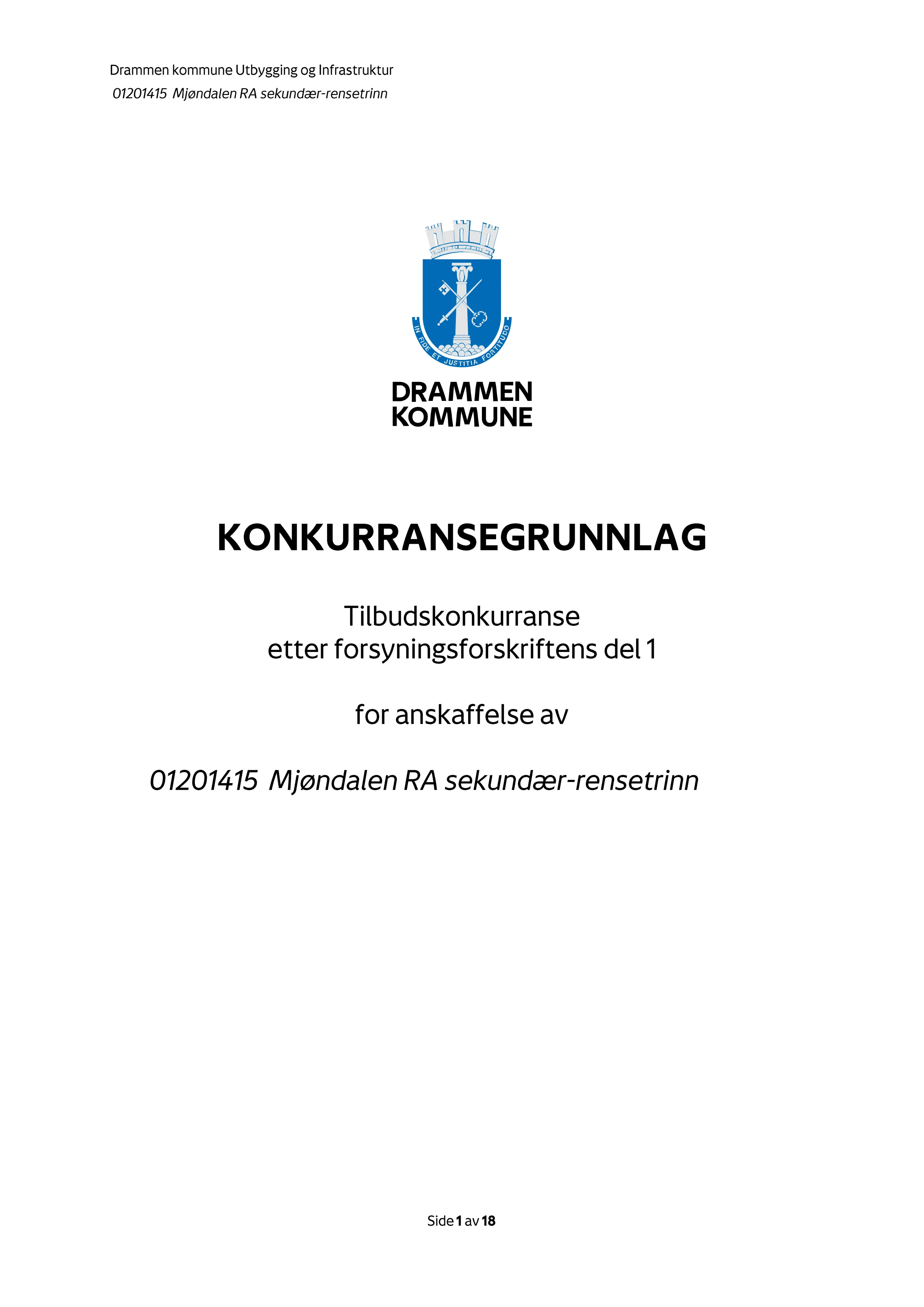 Konkurransebeskrivelse