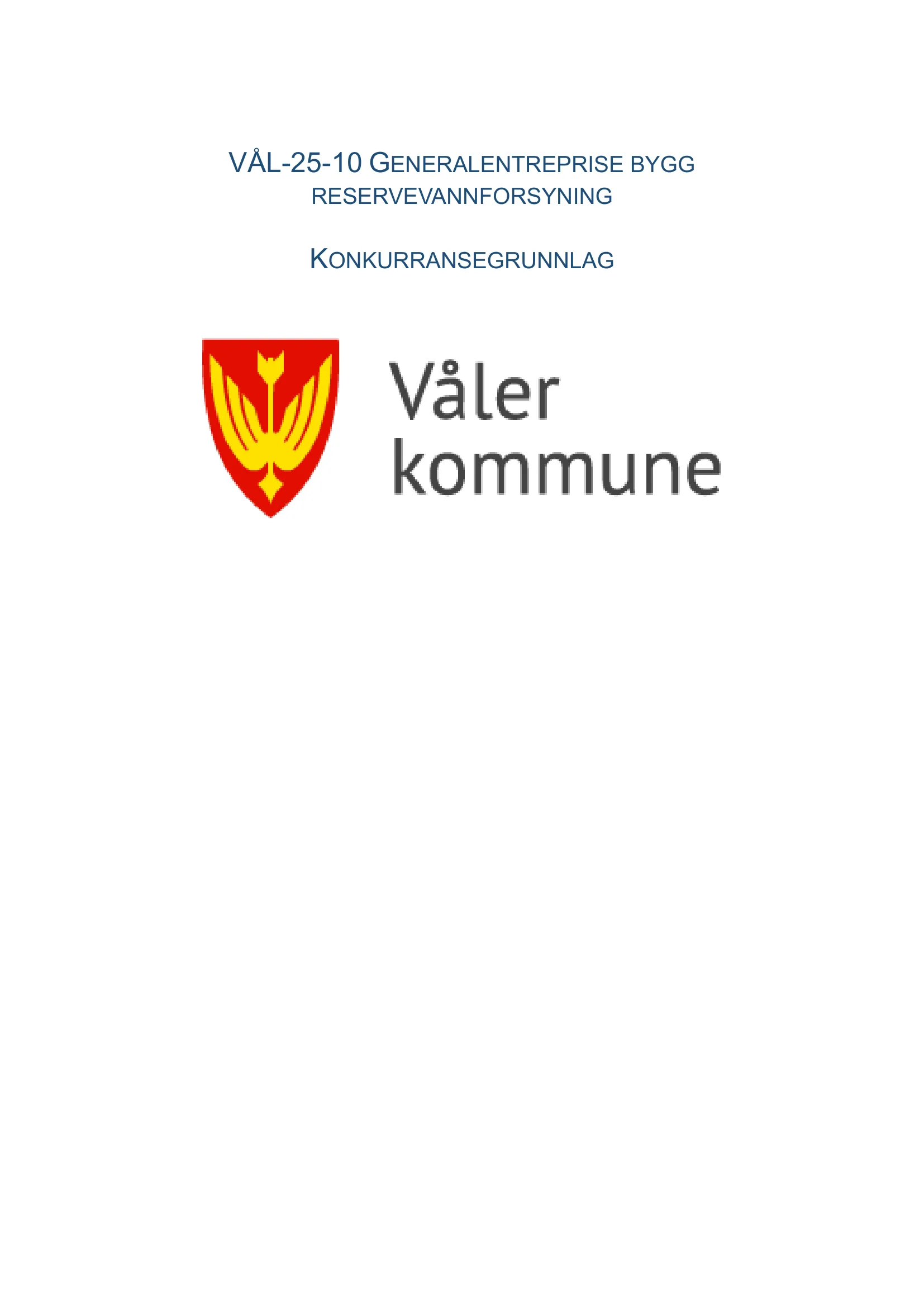 Konkurransebeskrivelse