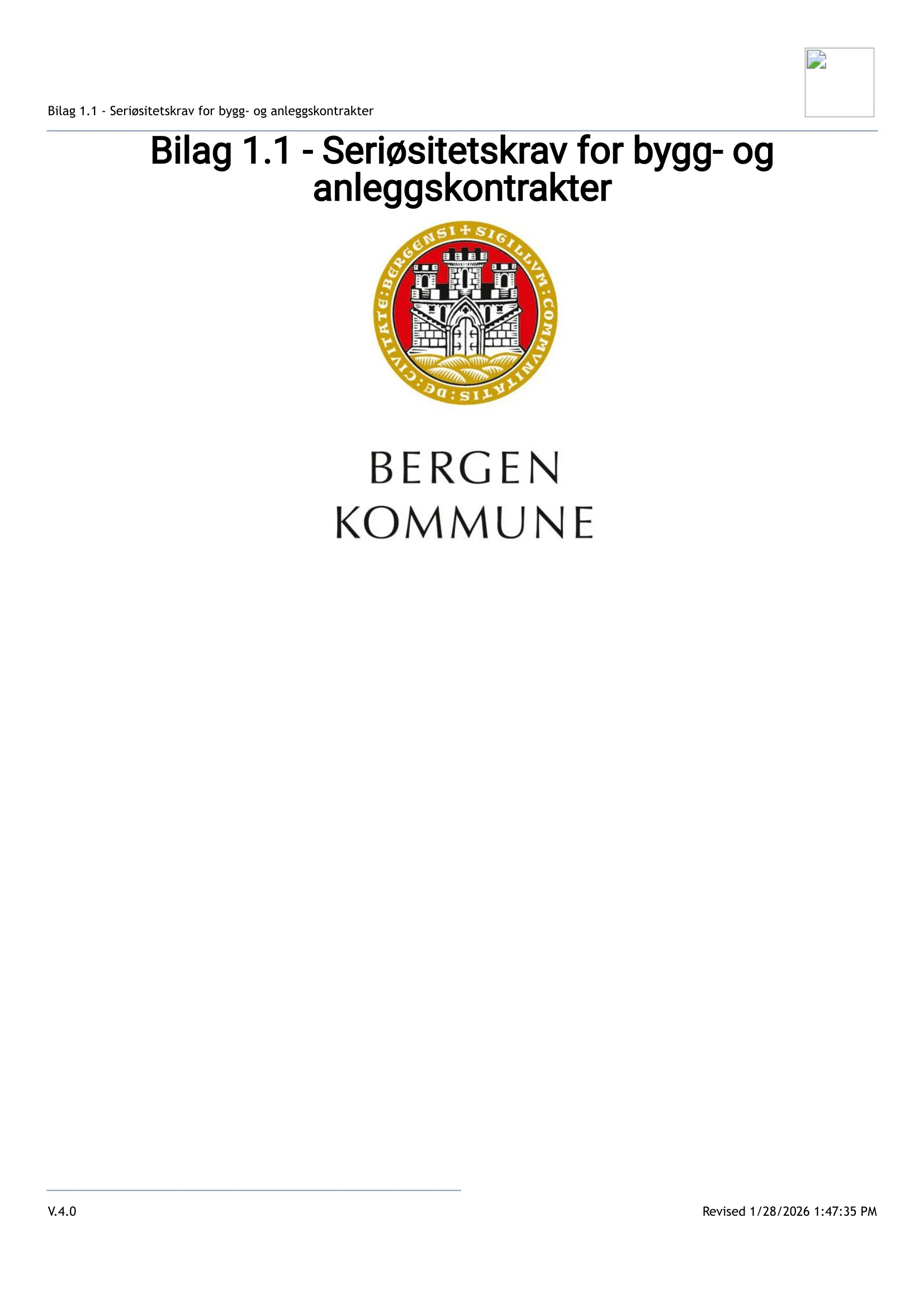 Konkurransebeskrivelse