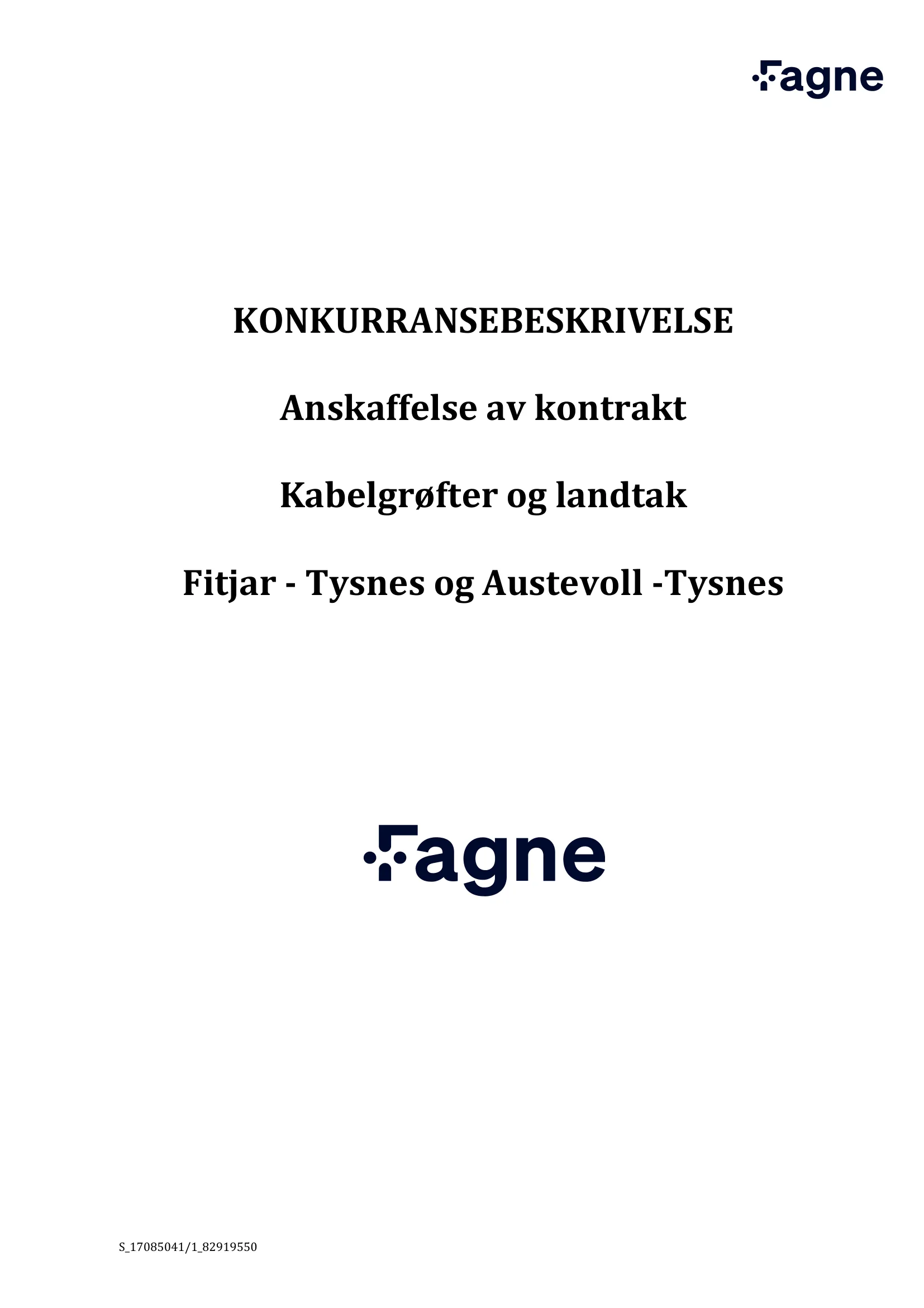 Konkurransebeskrivelse