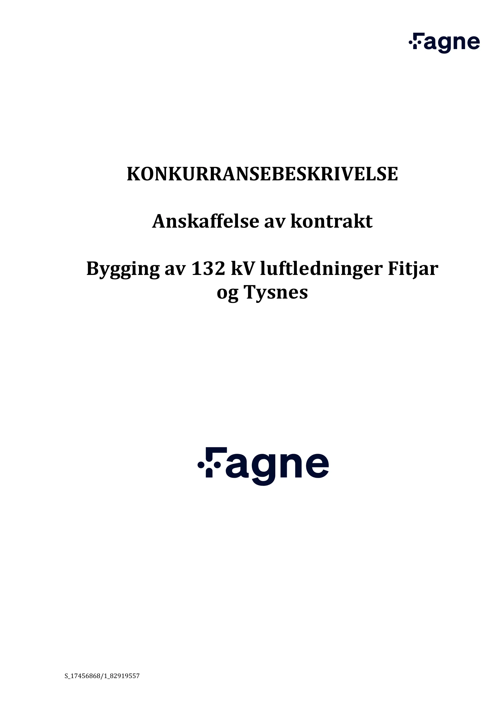 Konkurransebeskrivelse