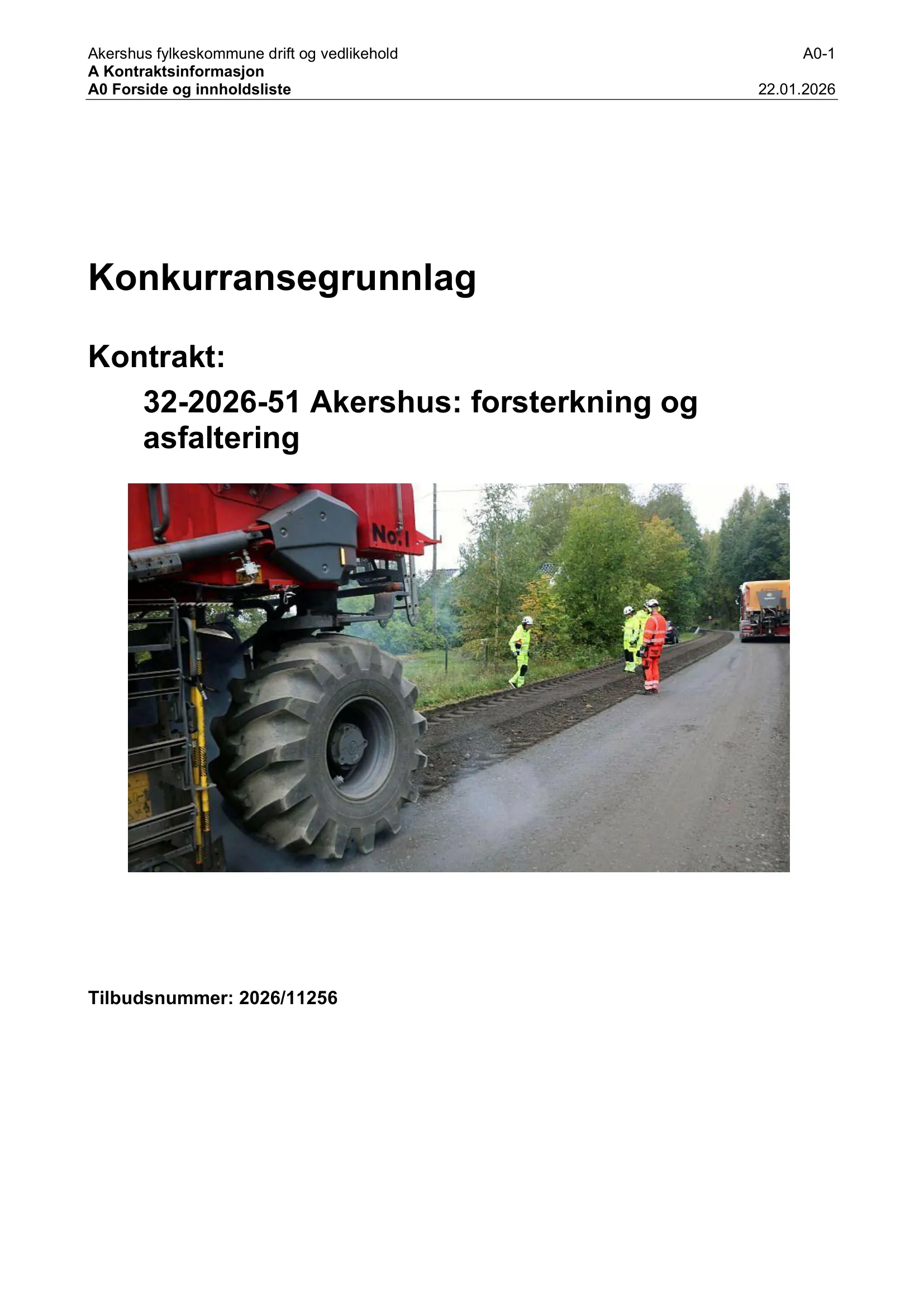 Konkurransebeskrivelse