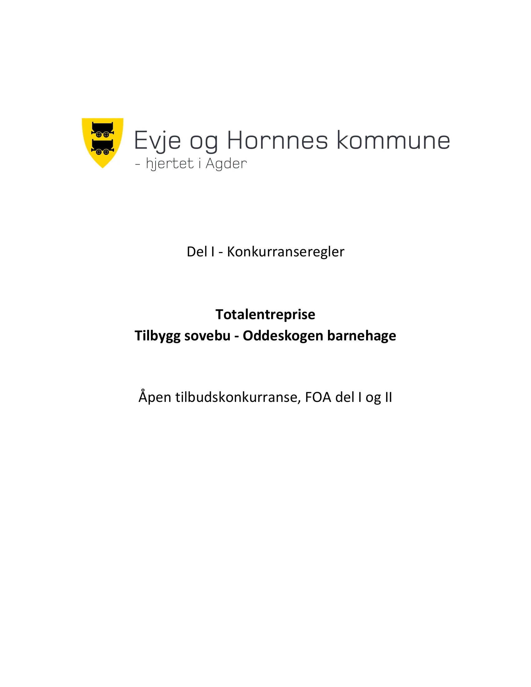 Konkurransebeskrivelse