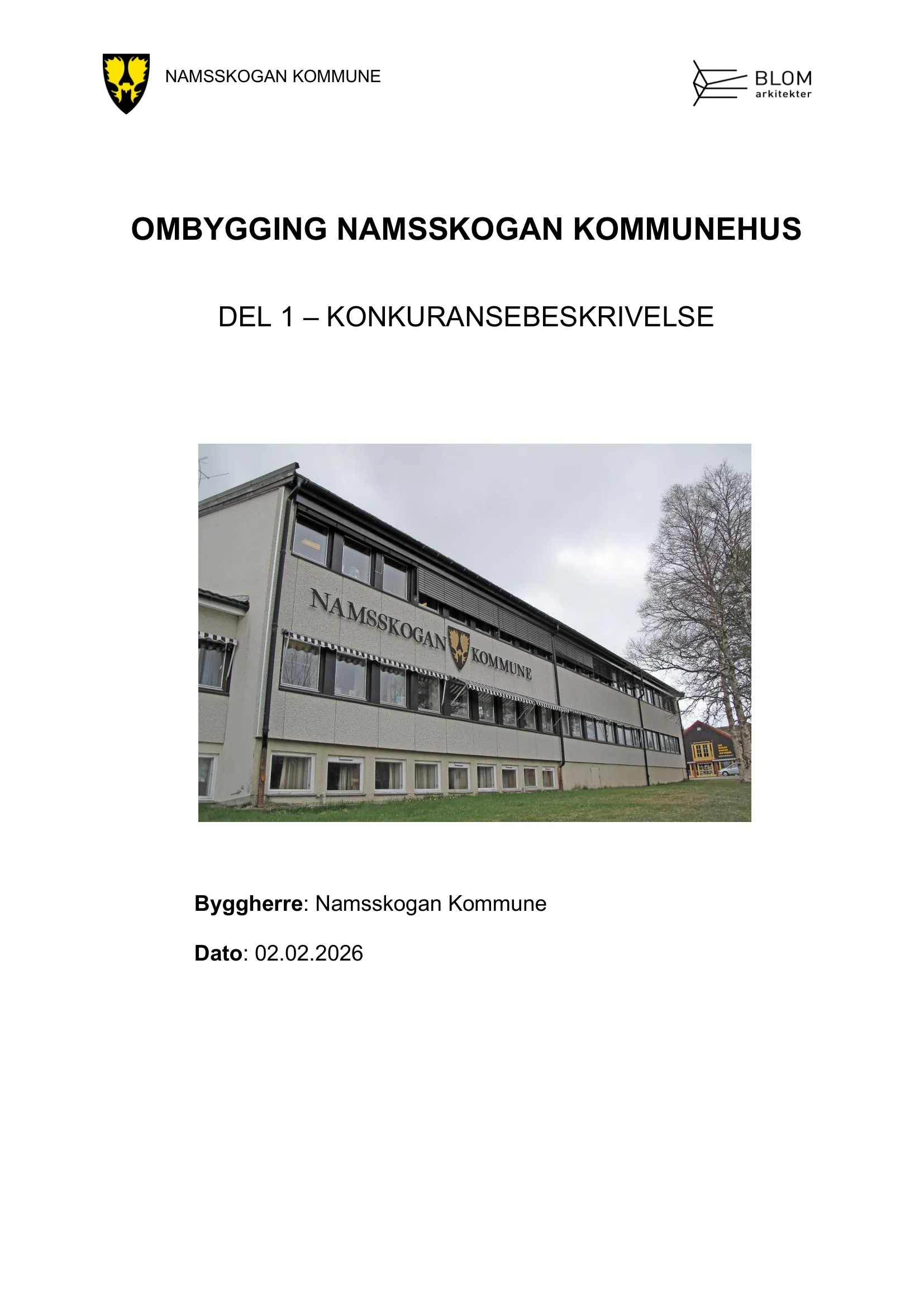 Konkurransebeskrivelse